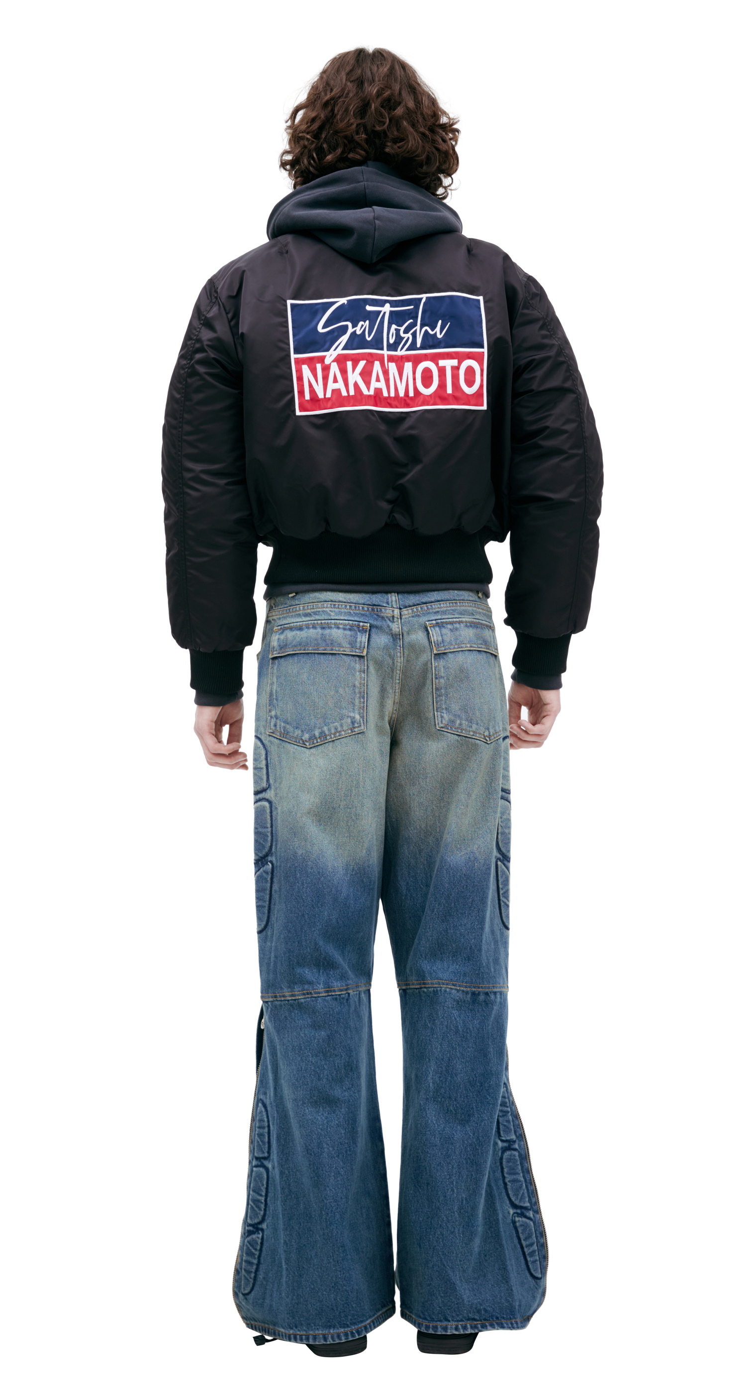 Satoshi Nakamoto Jacket with patches