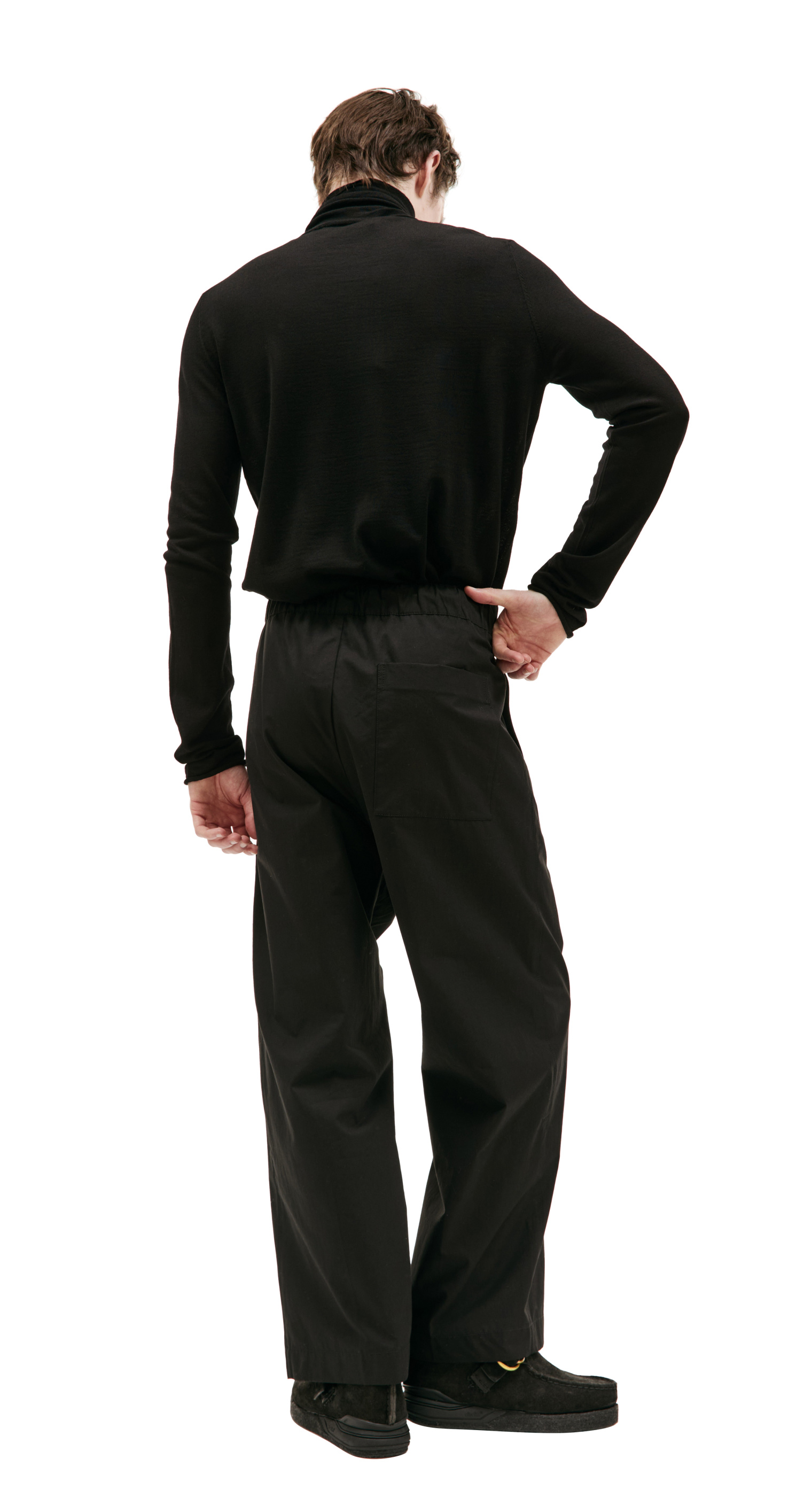 OAMC Black base trousers