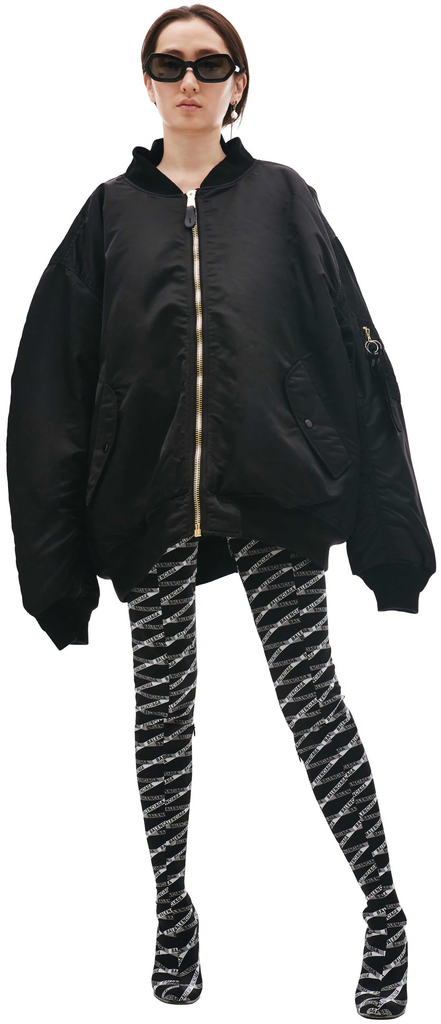 VETEMENTS Двусторонний Оверсайз Бомбер VETEMENTS x Alpha Industries