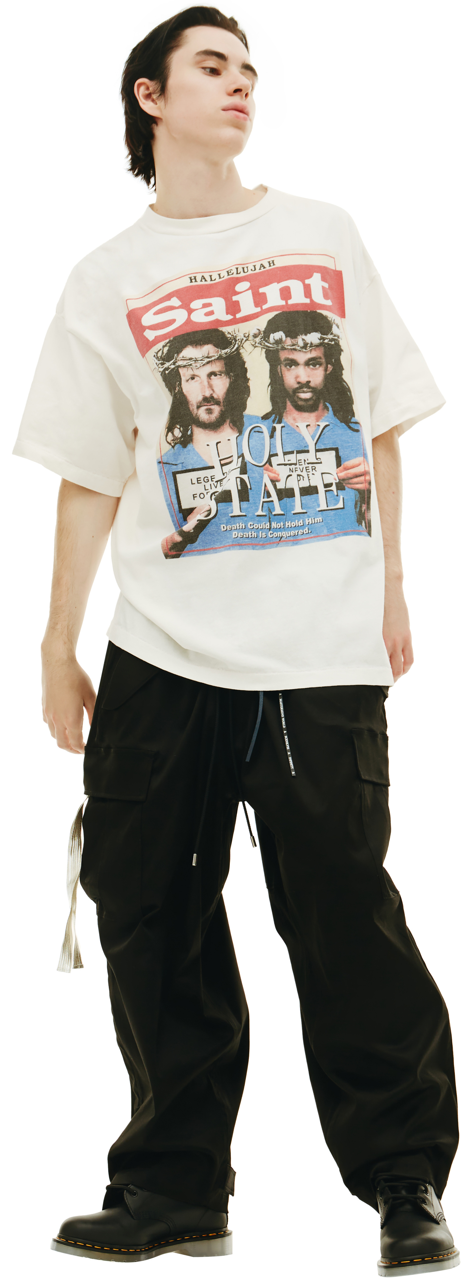Saint Michael Denim Tears x Saint Michael Holy State T-Shirt