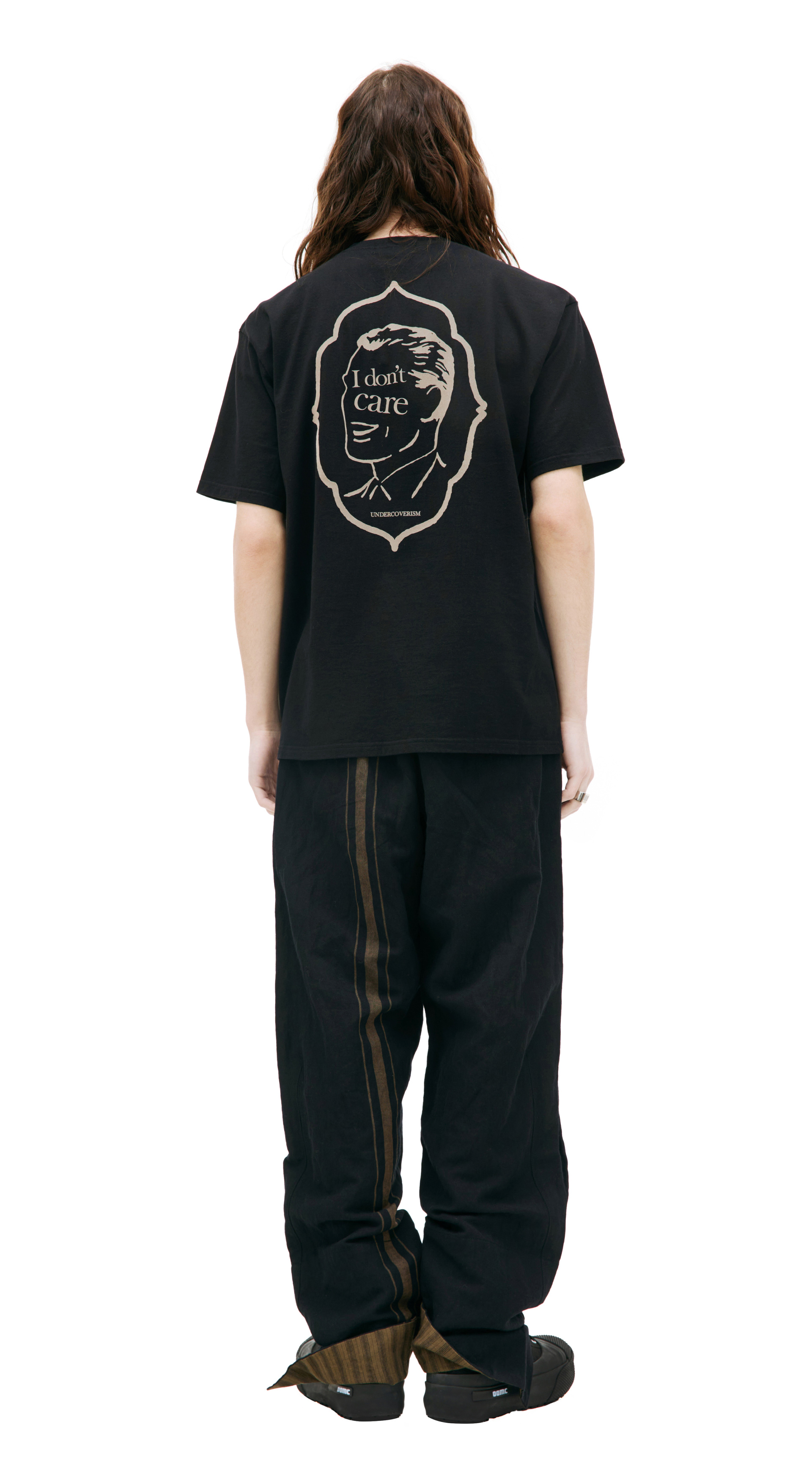 Undercover \'I don\'t care\' printed t-shirt
