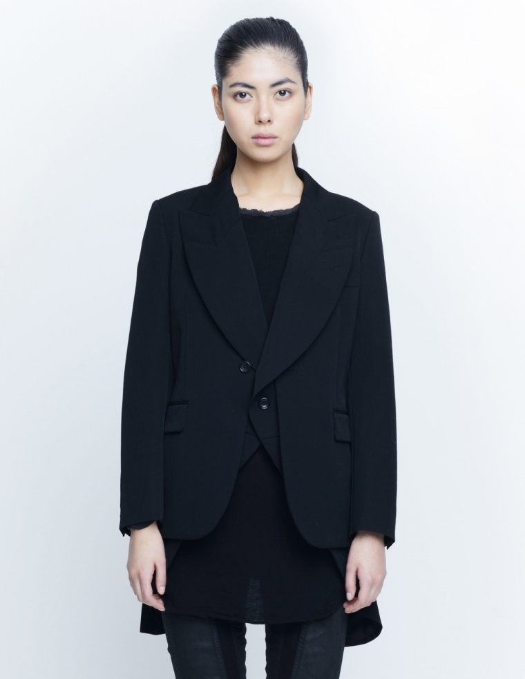 Comme des Garcons Однобортный жакет