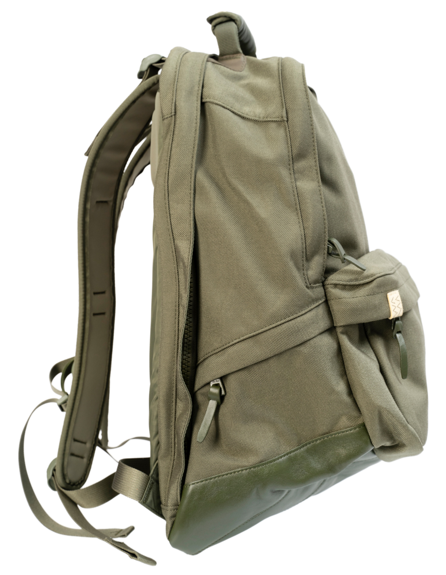 visvim men green cordura 22l backpack 