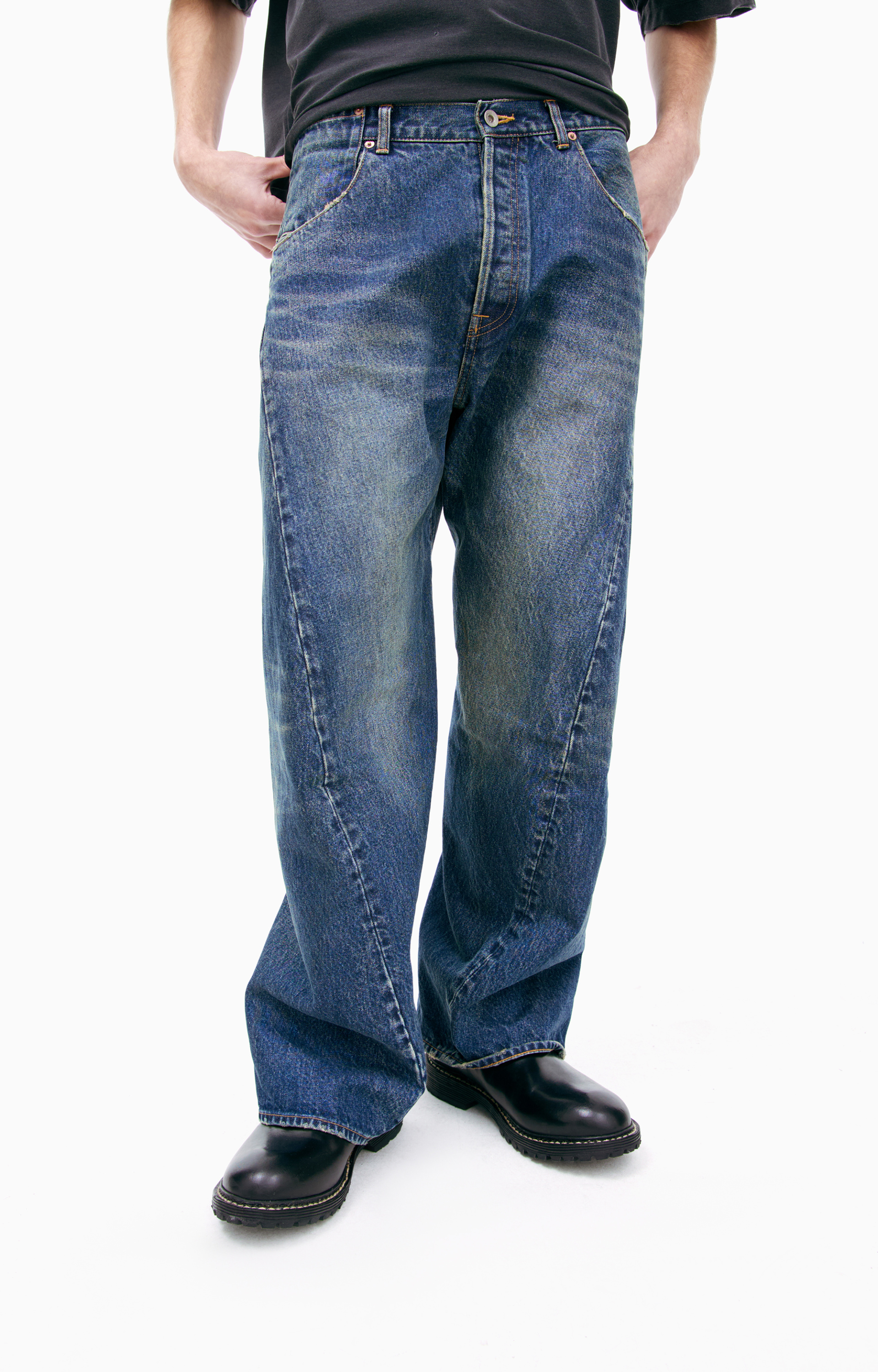 Doublet Jeans with slanted seams