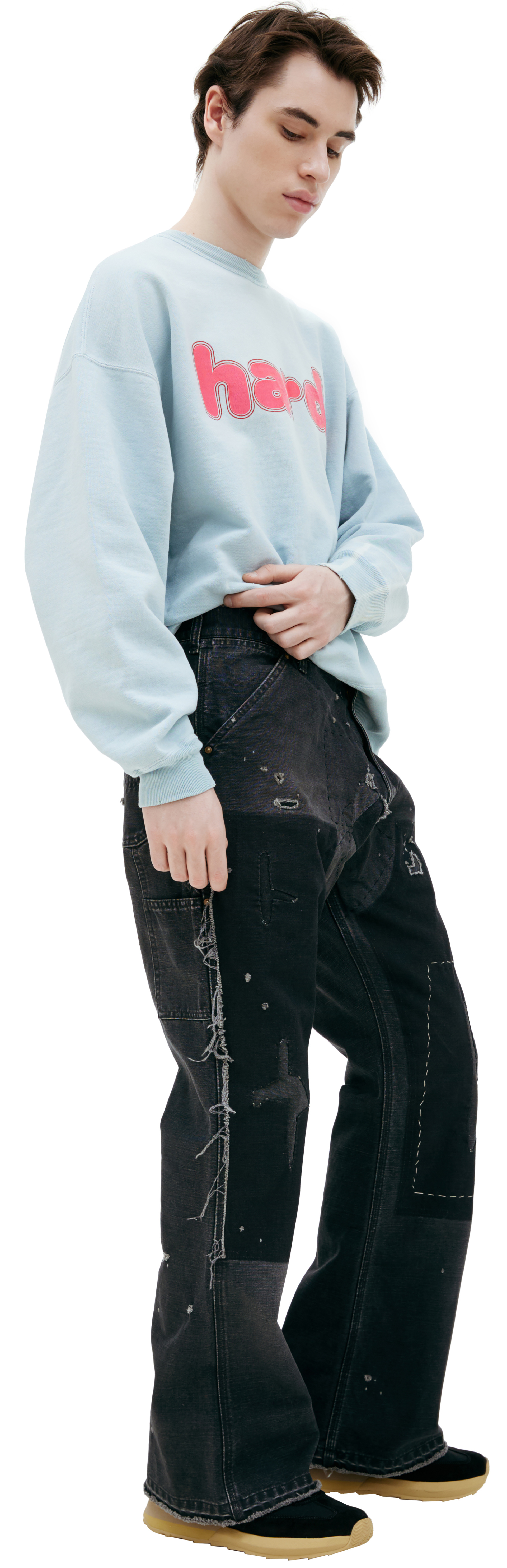 Saint Mxxxxxx Jeans with patches
