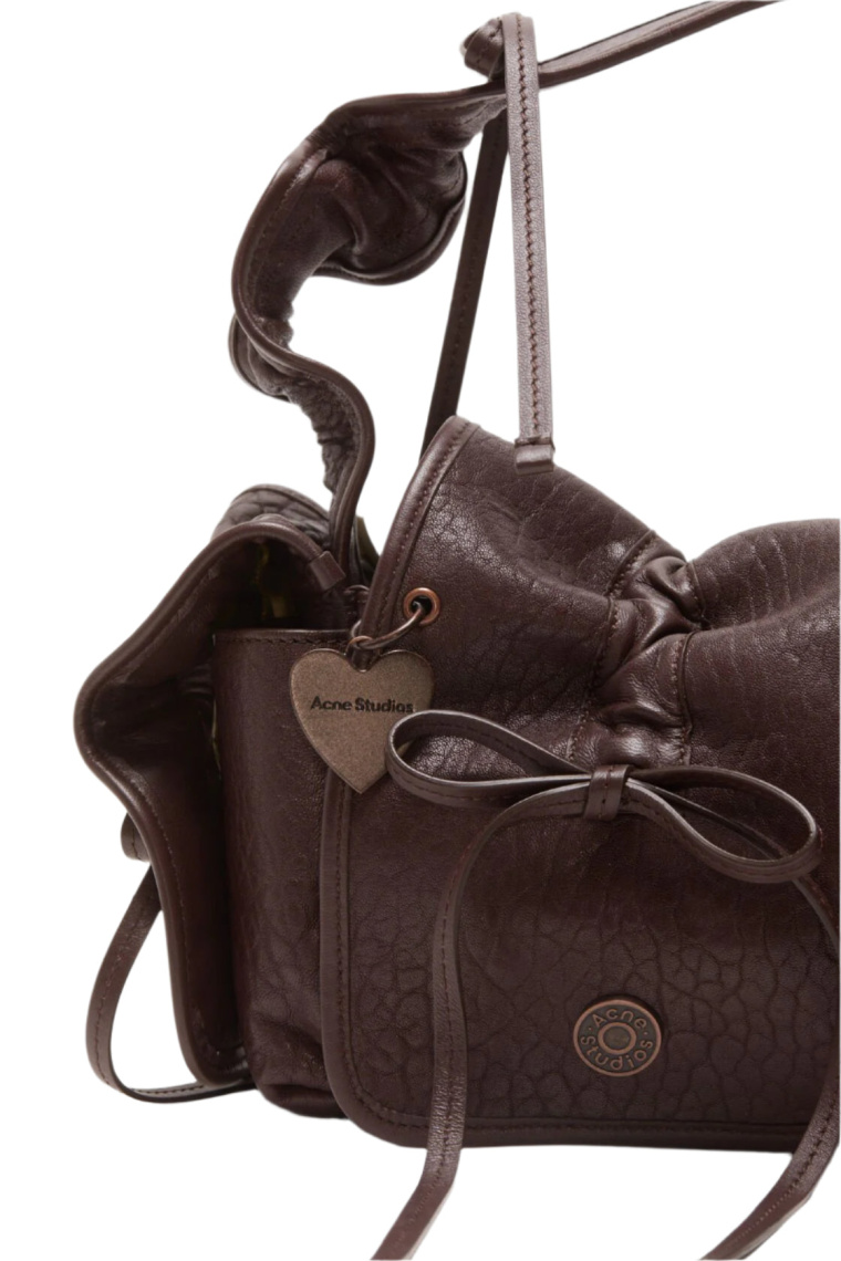 Acne Studios Multipocket Grained Leather Bag