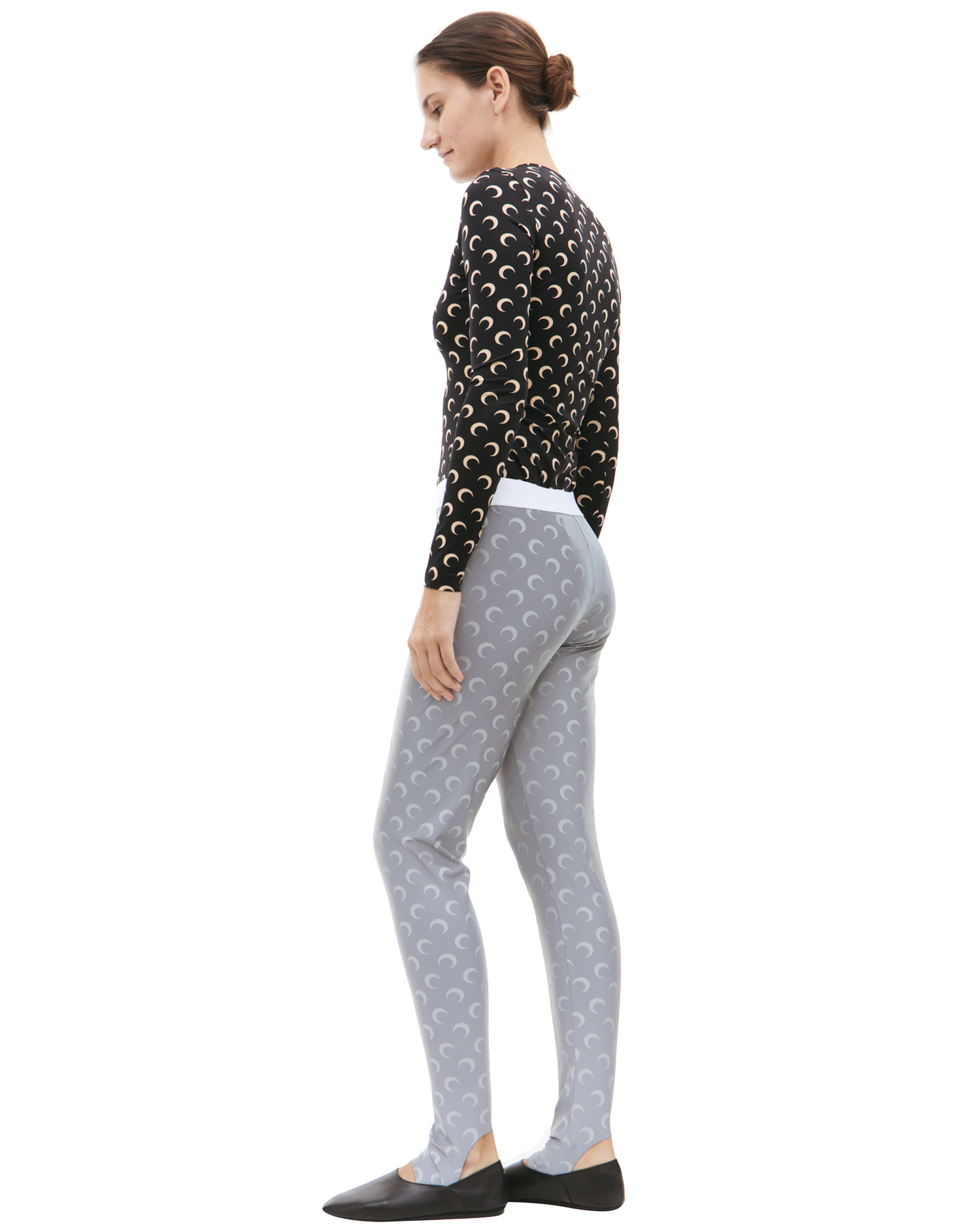 MARINE SERRE Reflective leggings