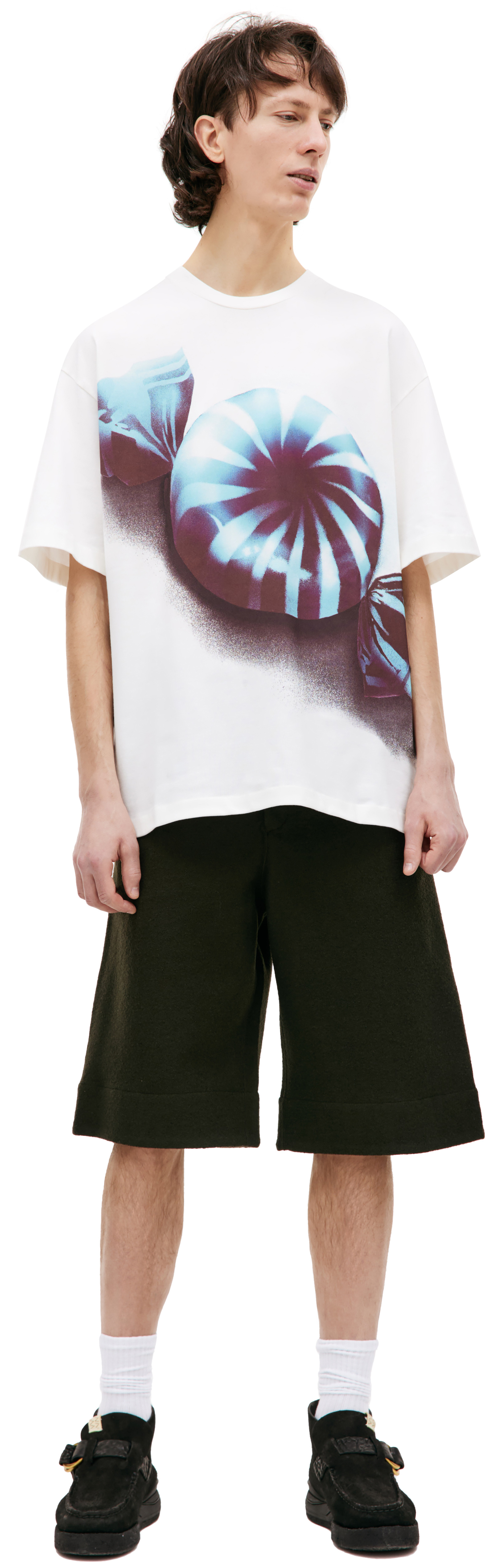 Jil Sander White printed t-shirt