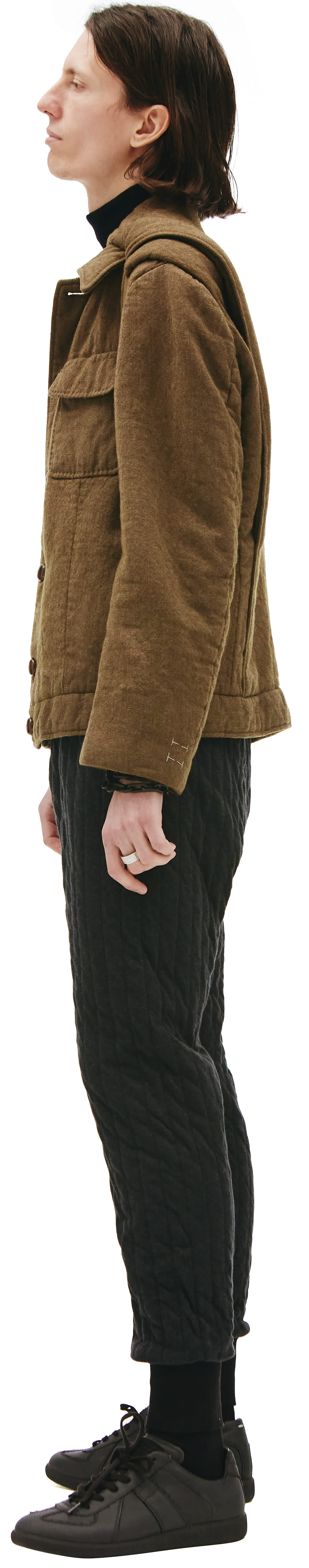 Maison Margiela Стеганая куртка из шерсти