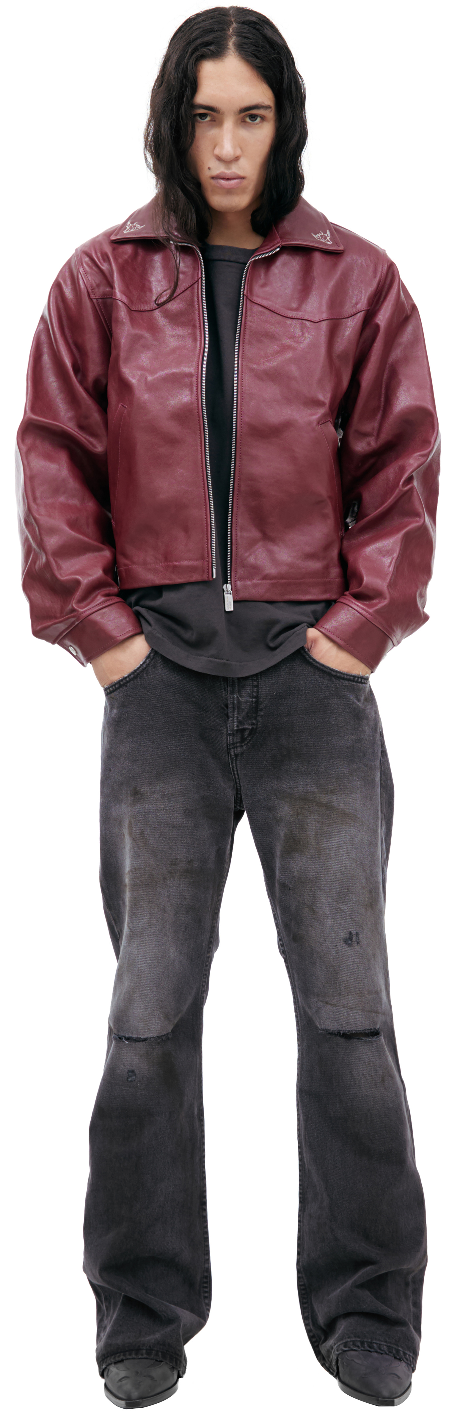 Enfants Riches Déprimés Leather Jacket