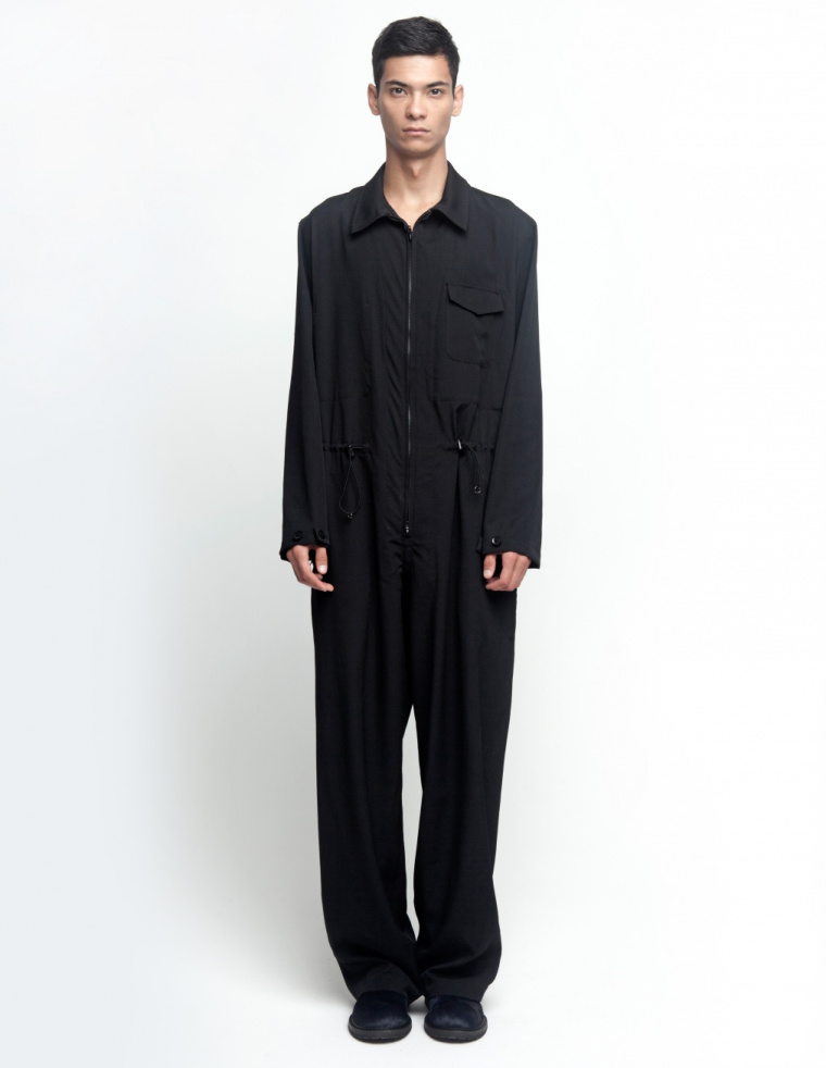 Yohji Yamamoto Zipper jumpsuit