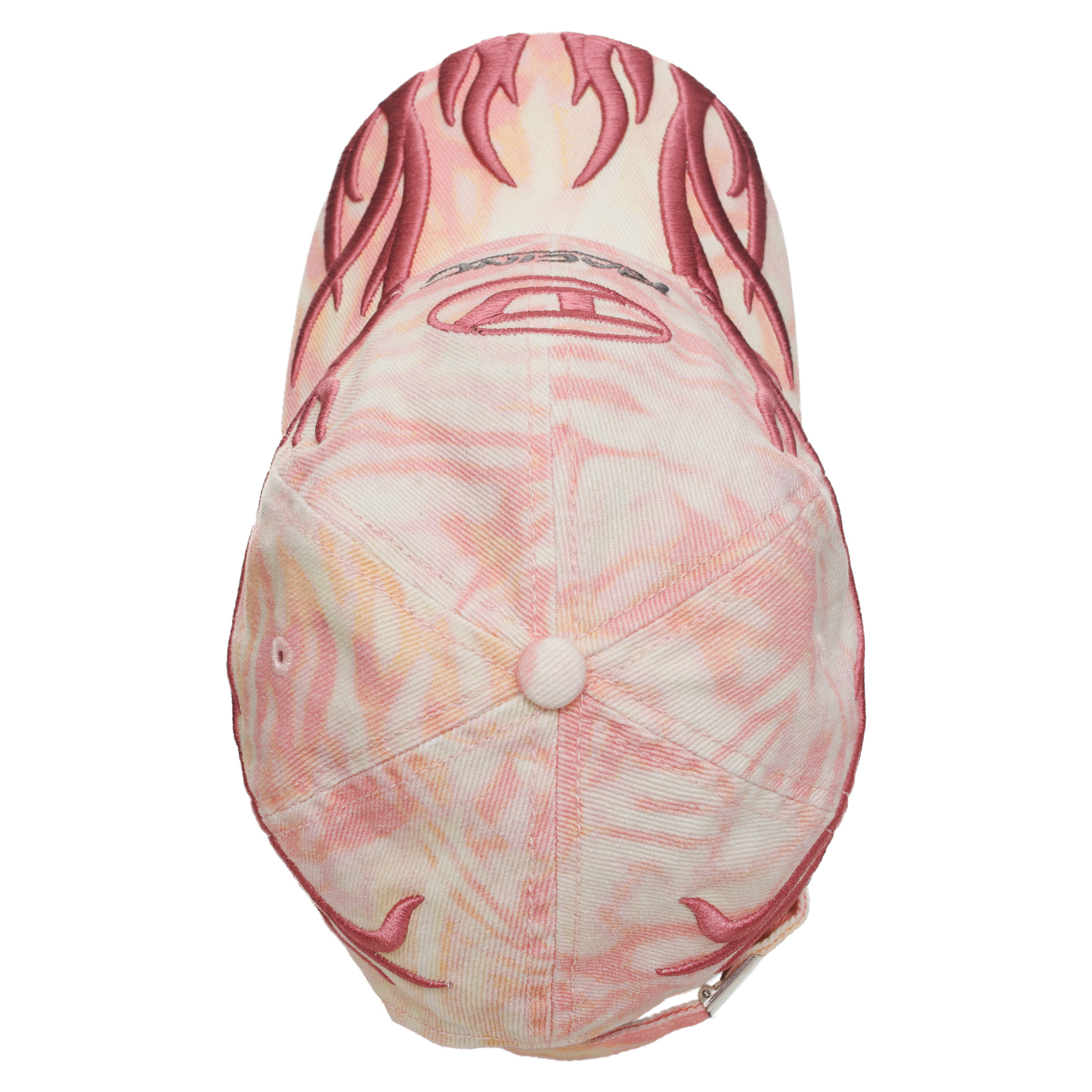 Diesel Embroidered tie-dye cap