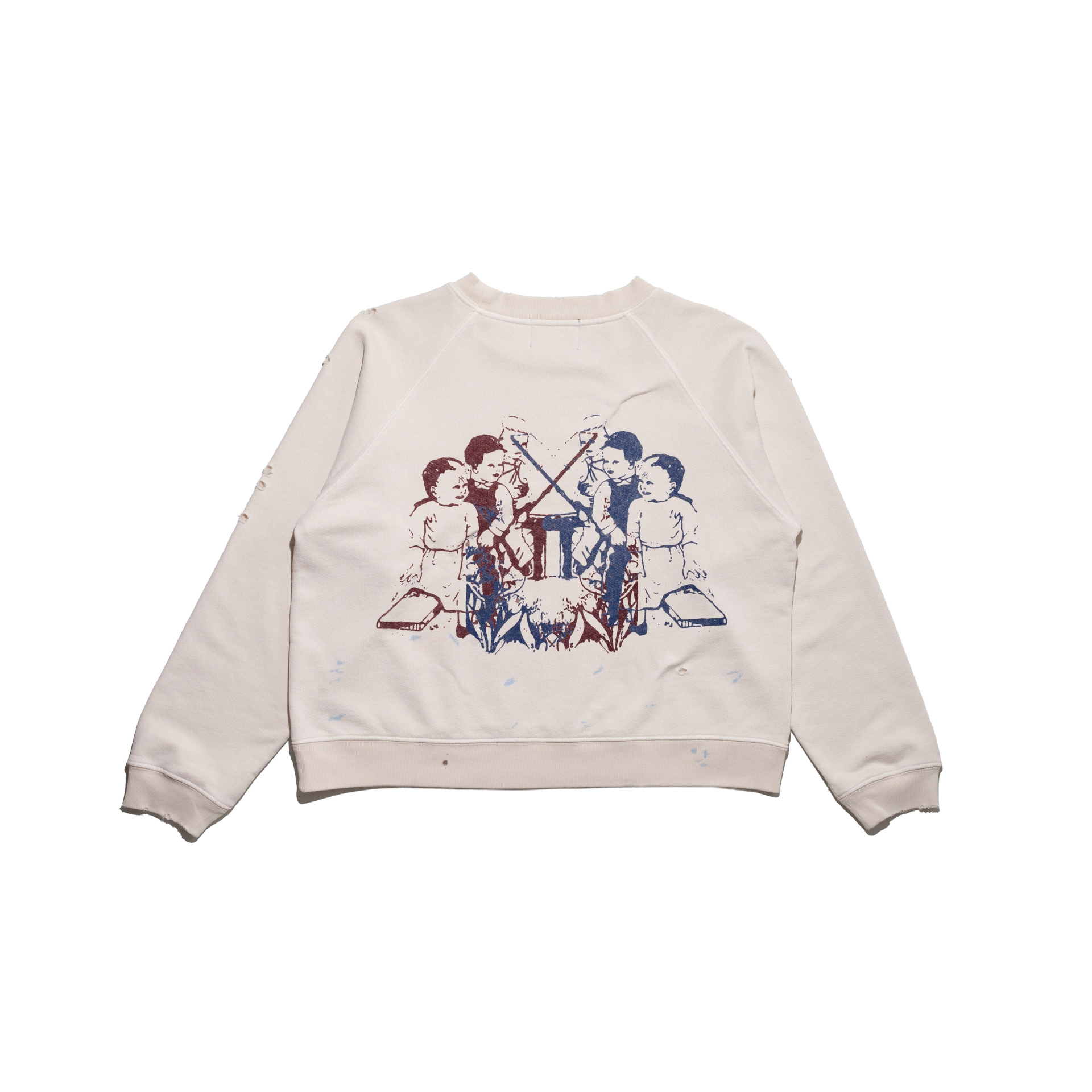 Enfants Riches Déprimés White printed sweatshirt