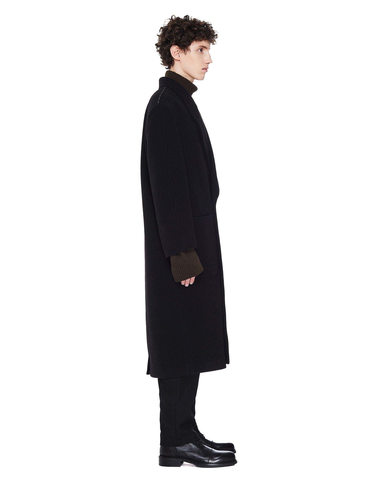 Fear of God x Zegna Двубортное длинное пальто