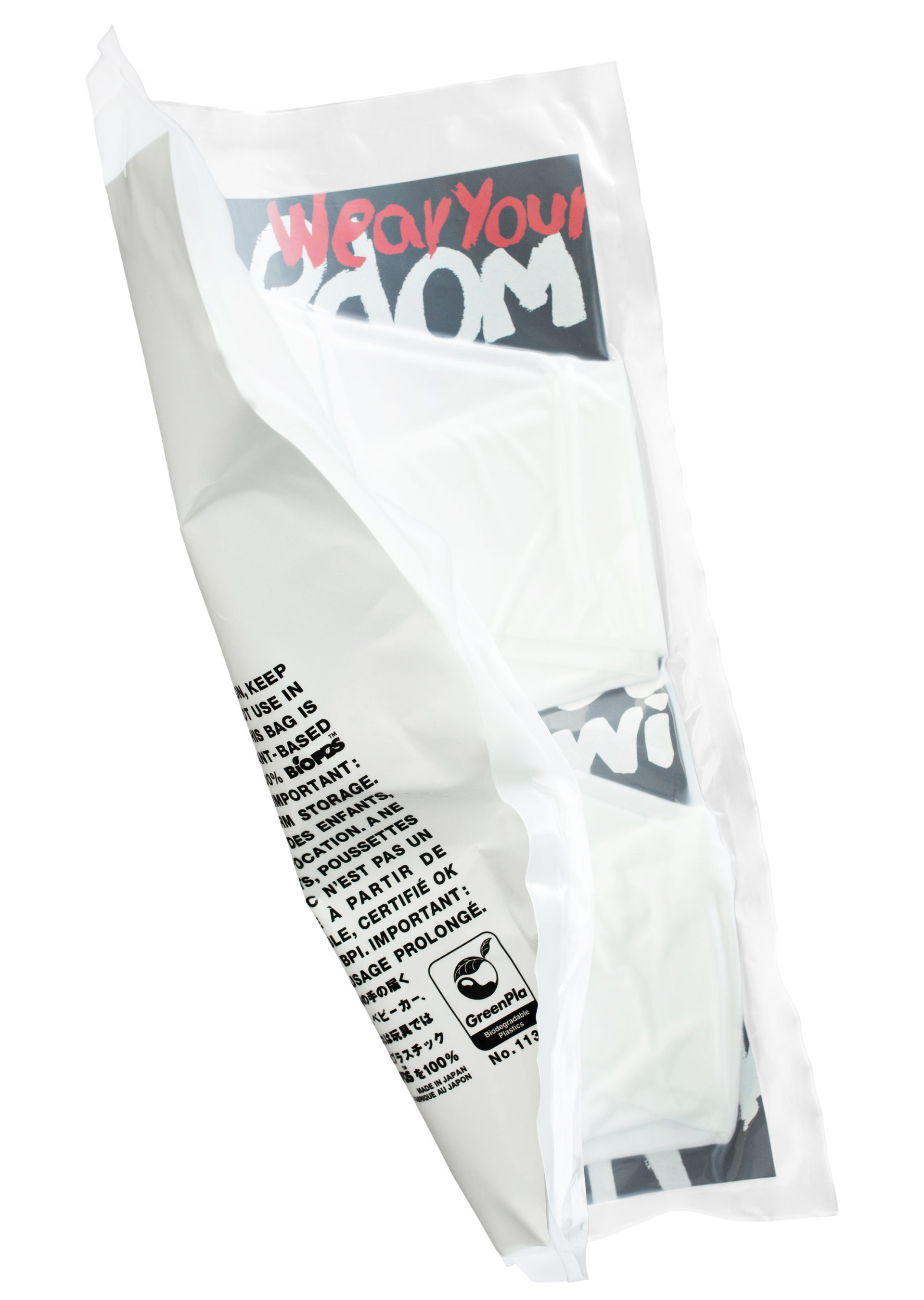 Comme des Garcons White Nylon Tights