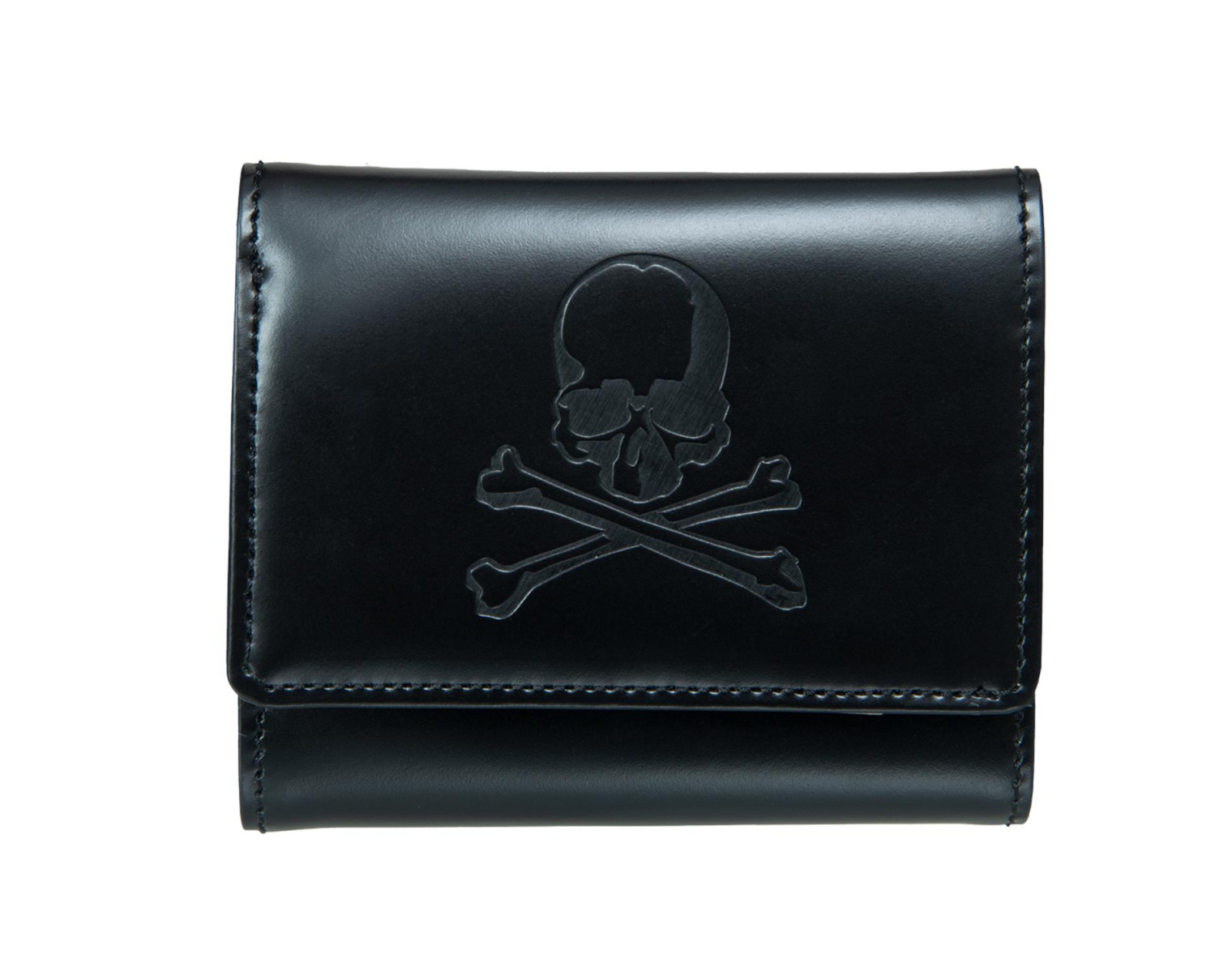 Mastermind WORLD Black leather wallet