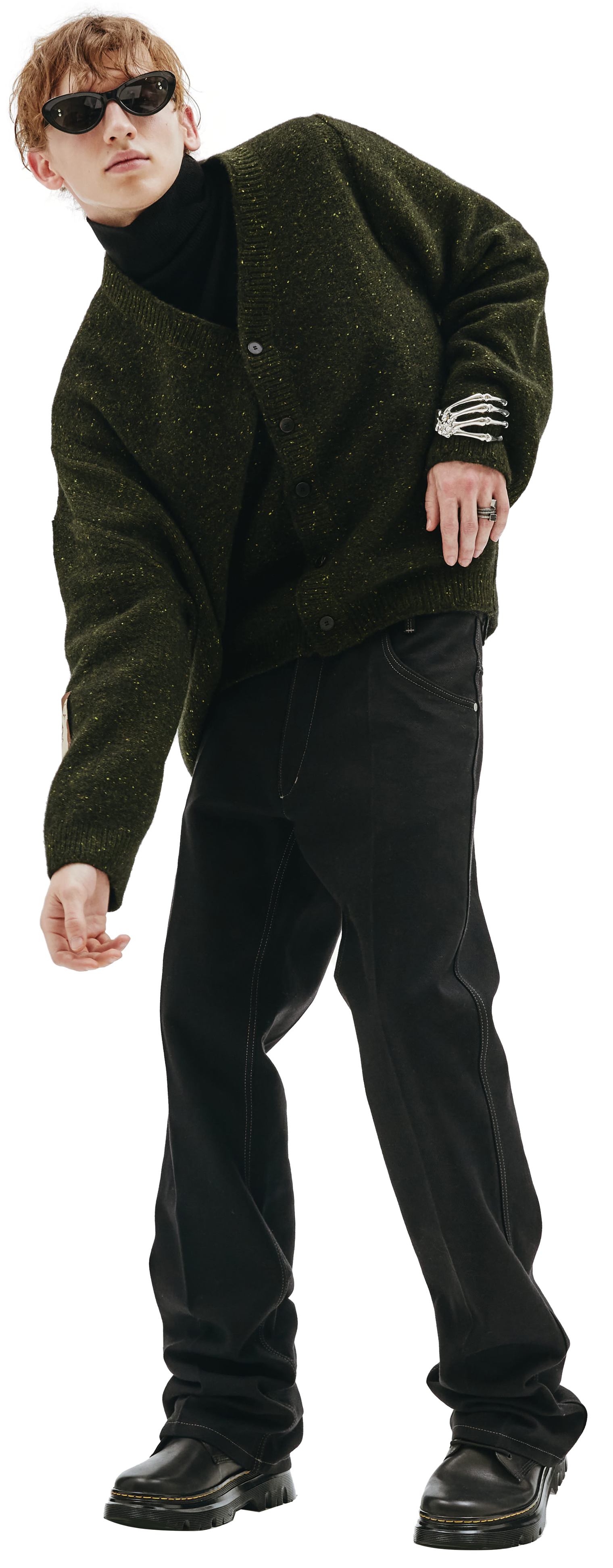 Enfants Riches Deprimes ST Vincent Asymmetrical cardigan