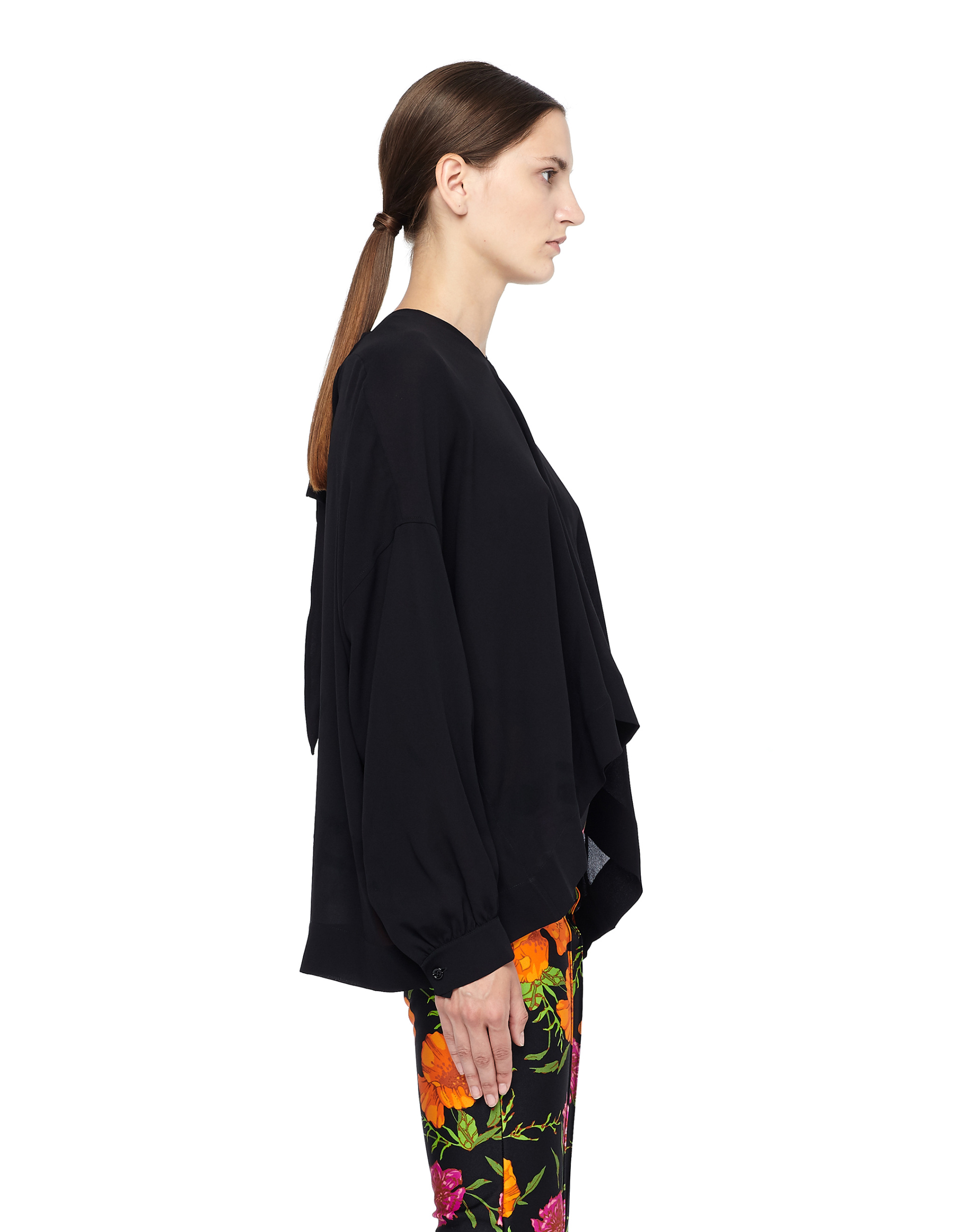 Balenciaga Bow Tie Blouse
