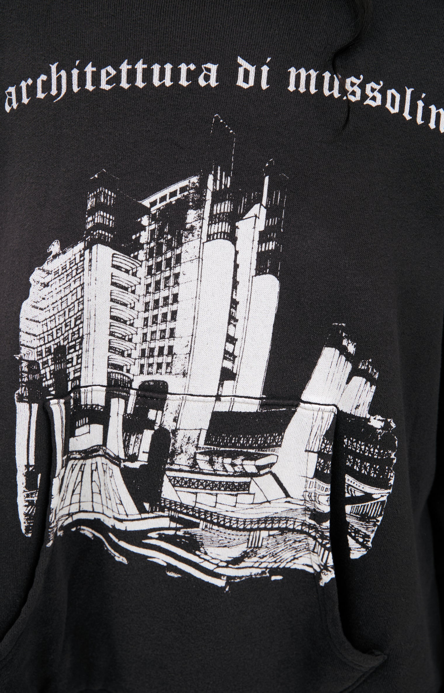Enfants Riches Déprimés Architettura Di Mussolini Lined Raglan Sweatshirt
