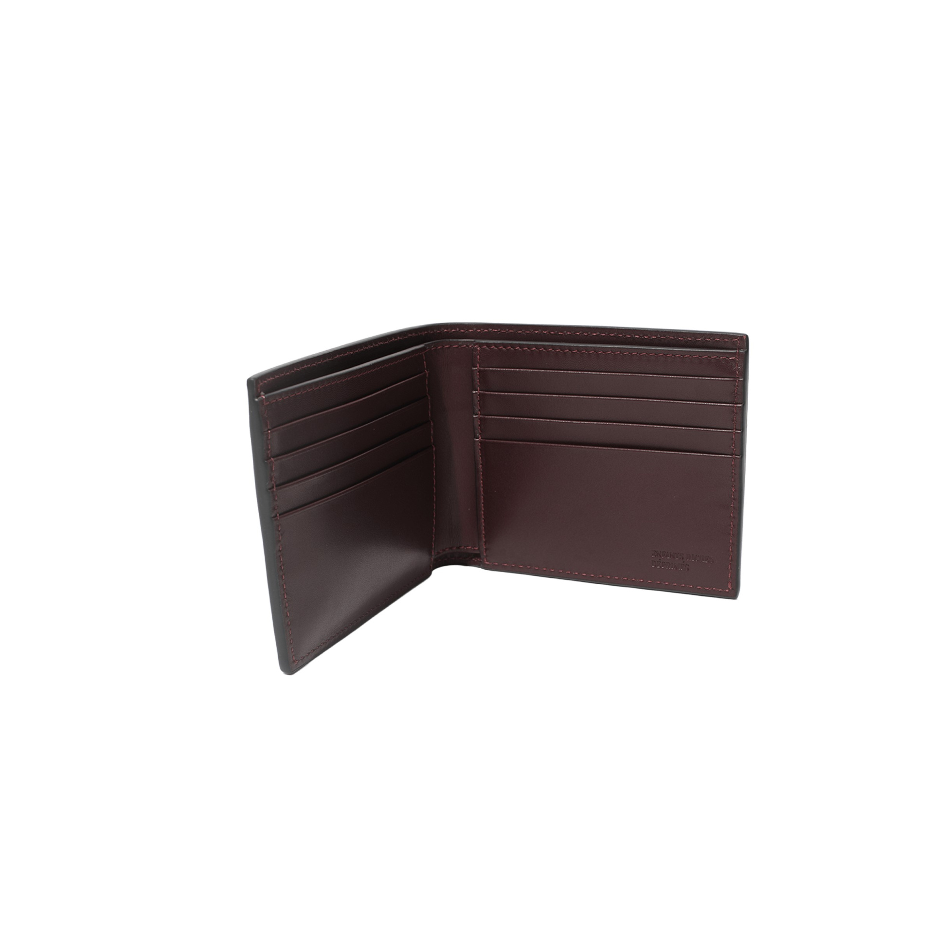 Enfants Riches Déprimés Dark brown leather wallet