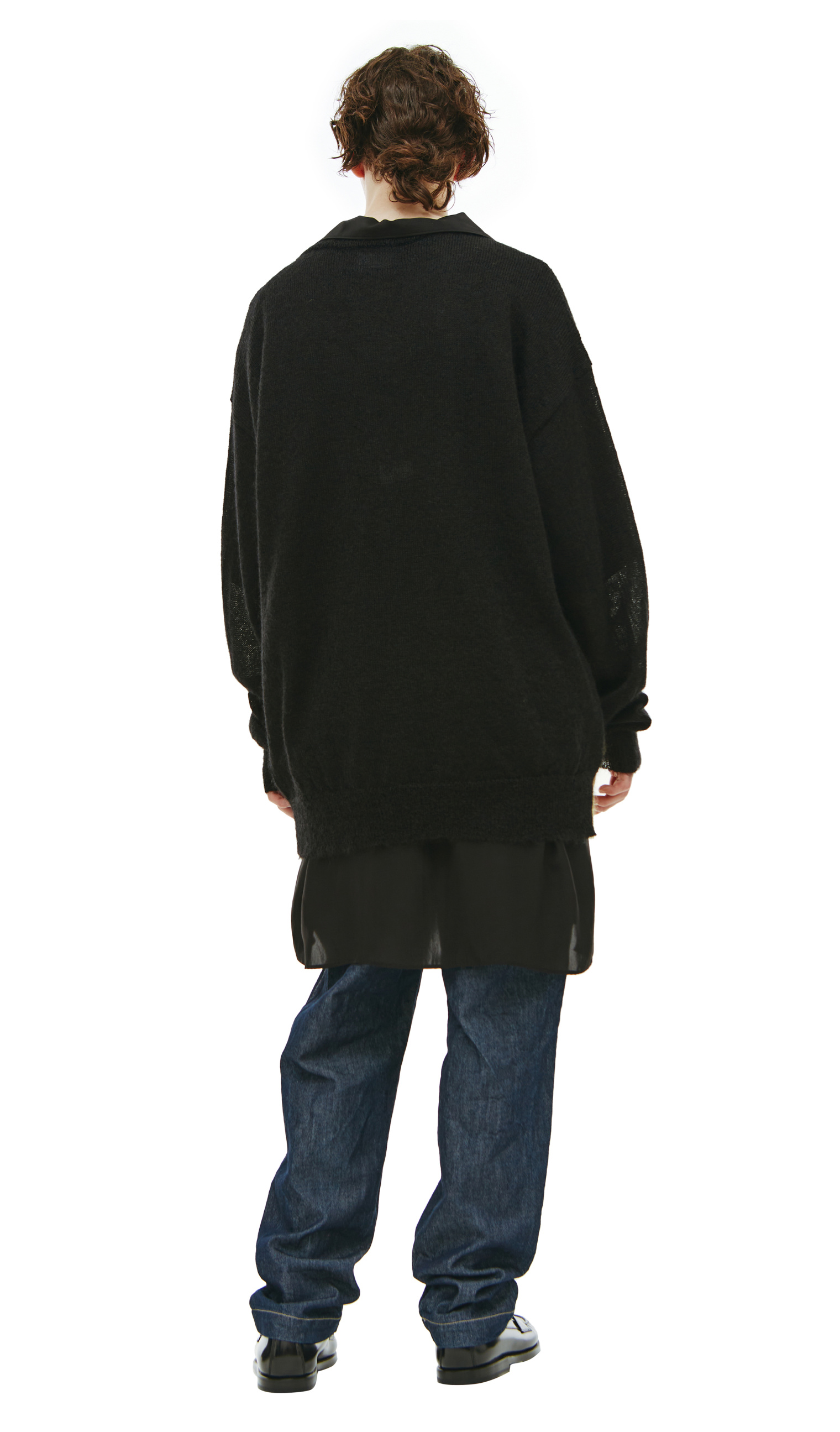 Buy Enfants Riches Deprimes men black star logo sweater for €1,187