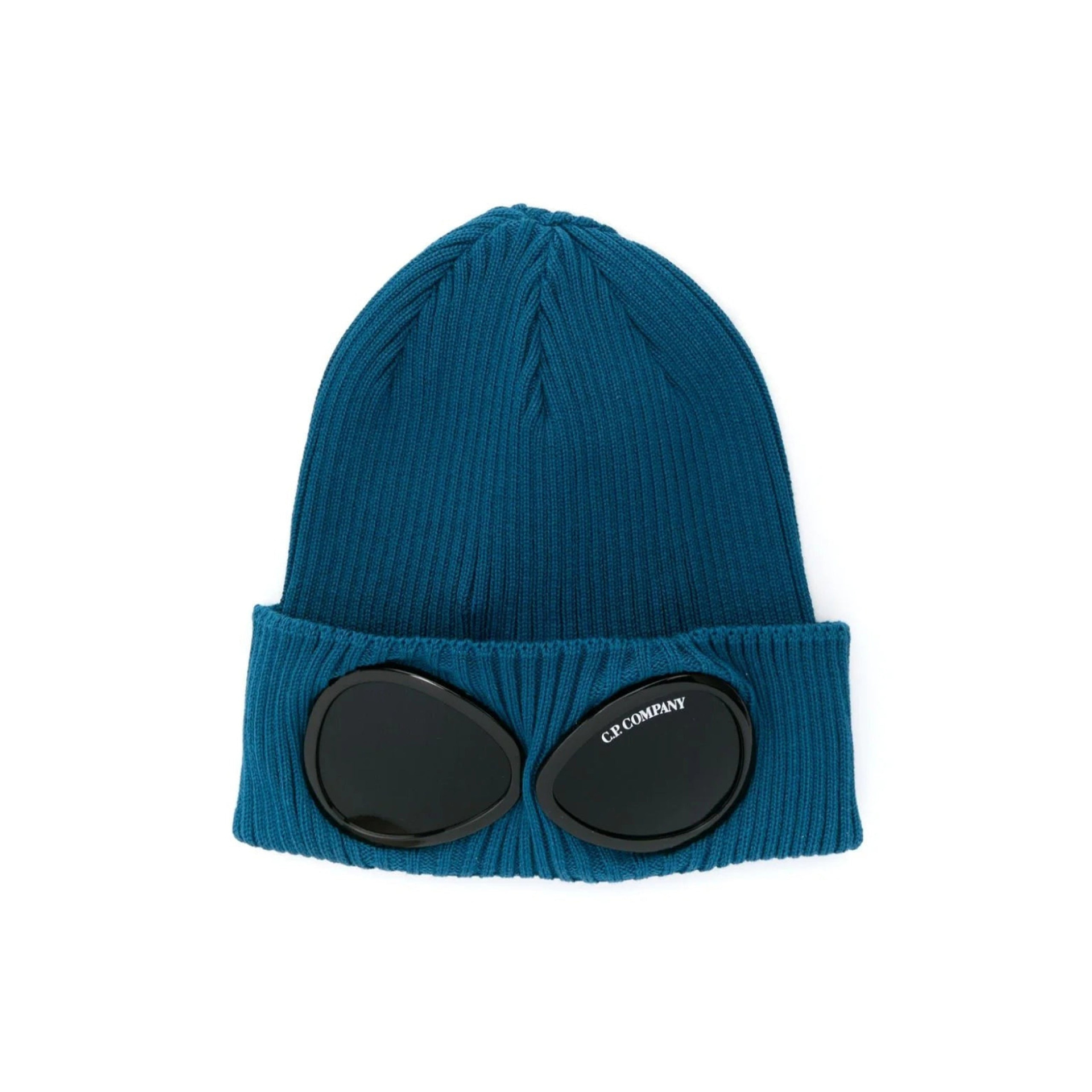 C.P. Company Goggles-Detail Ribbed Beanie