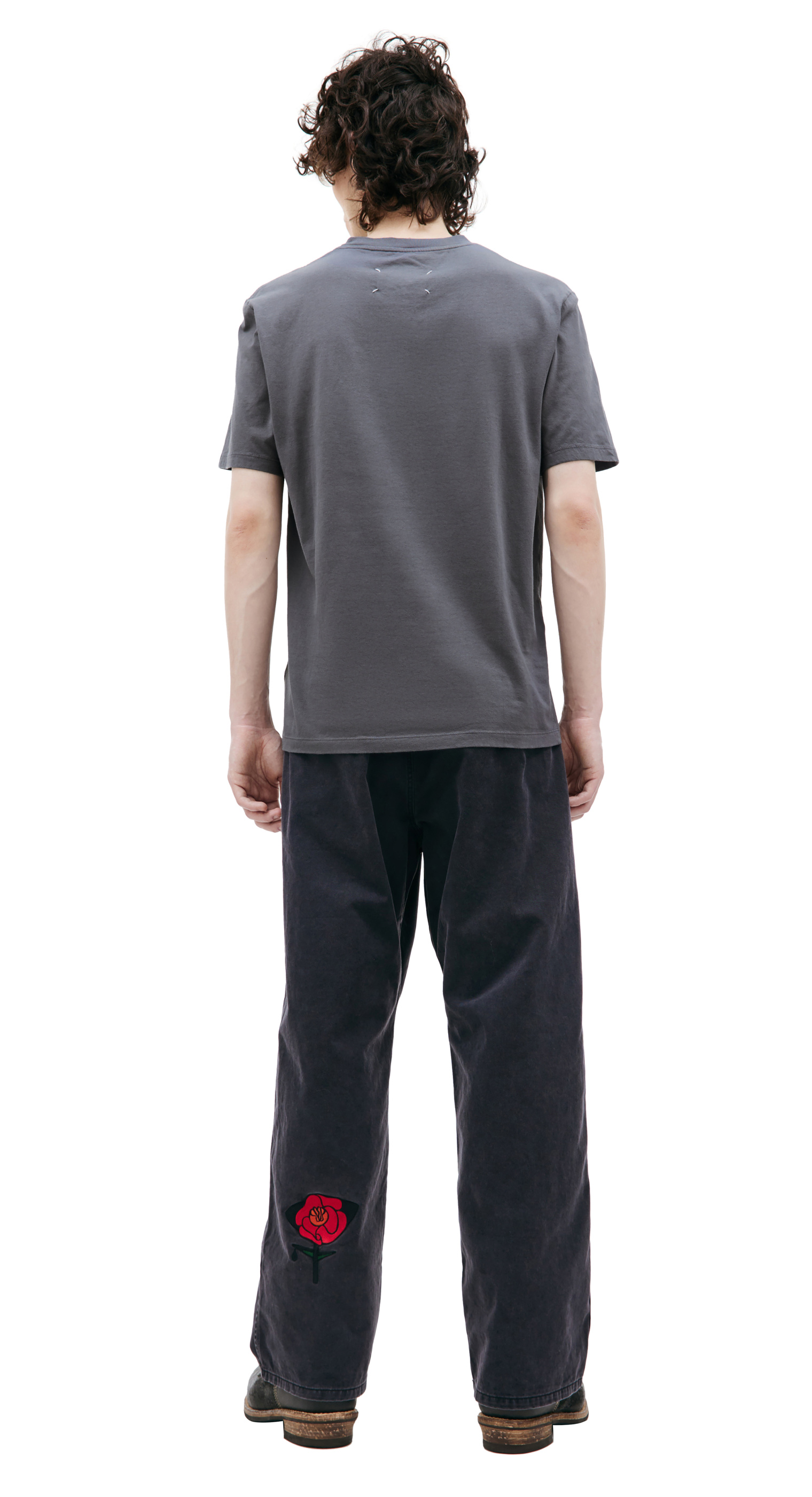 Maison Margiela Grey cotton t-shirt