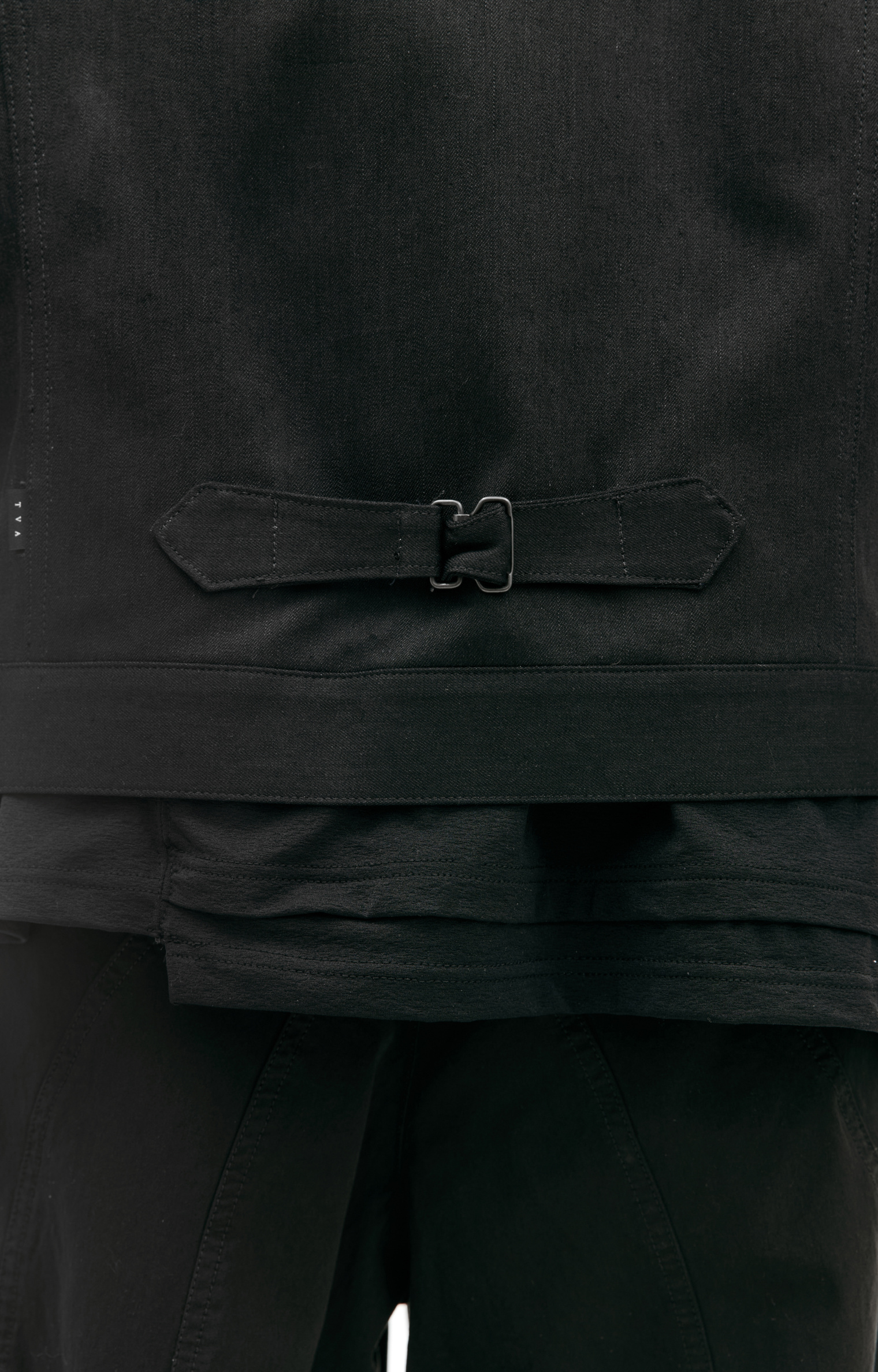The Viridi-Anne Black denim jacket