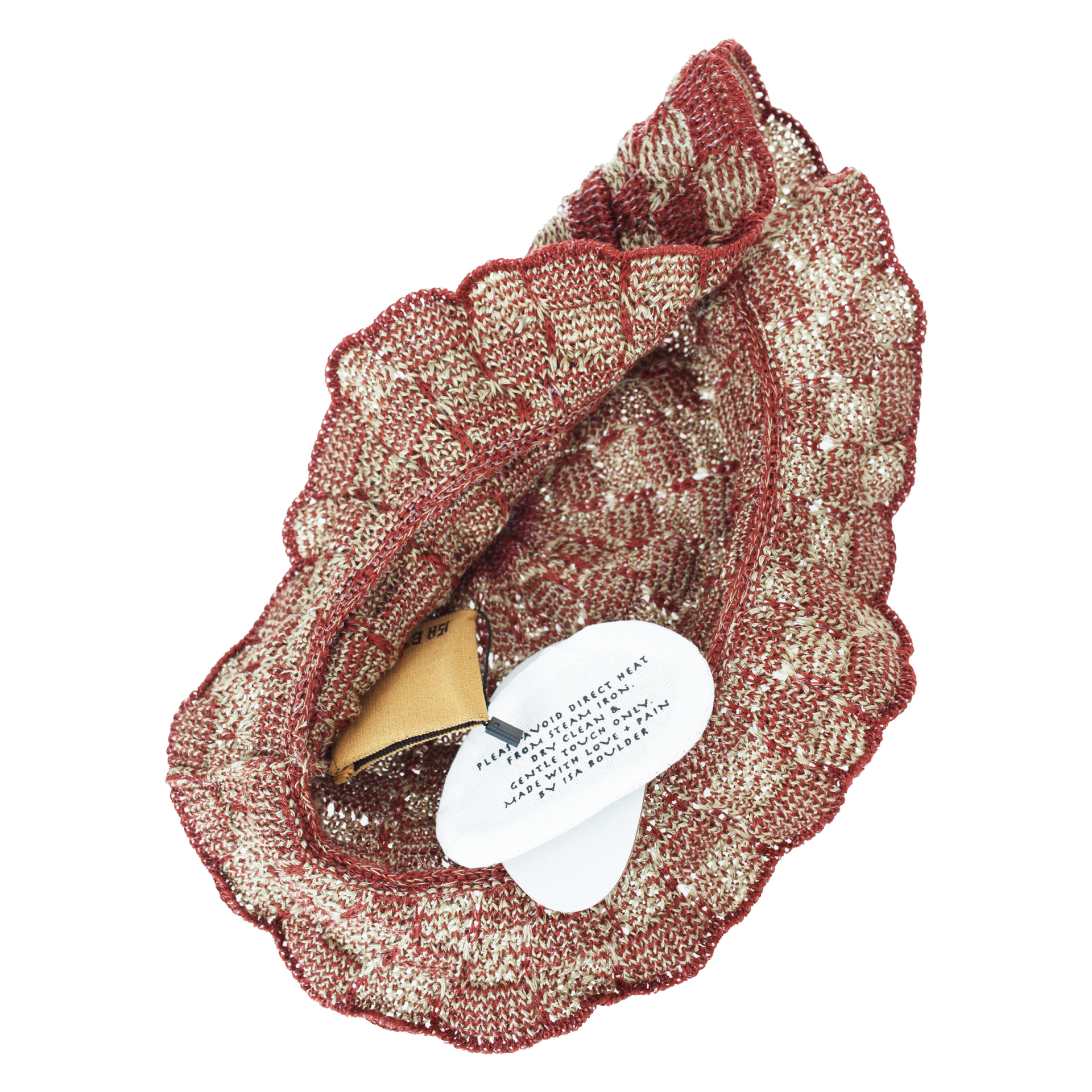 Isa Boulder Knit stretch bucket hat