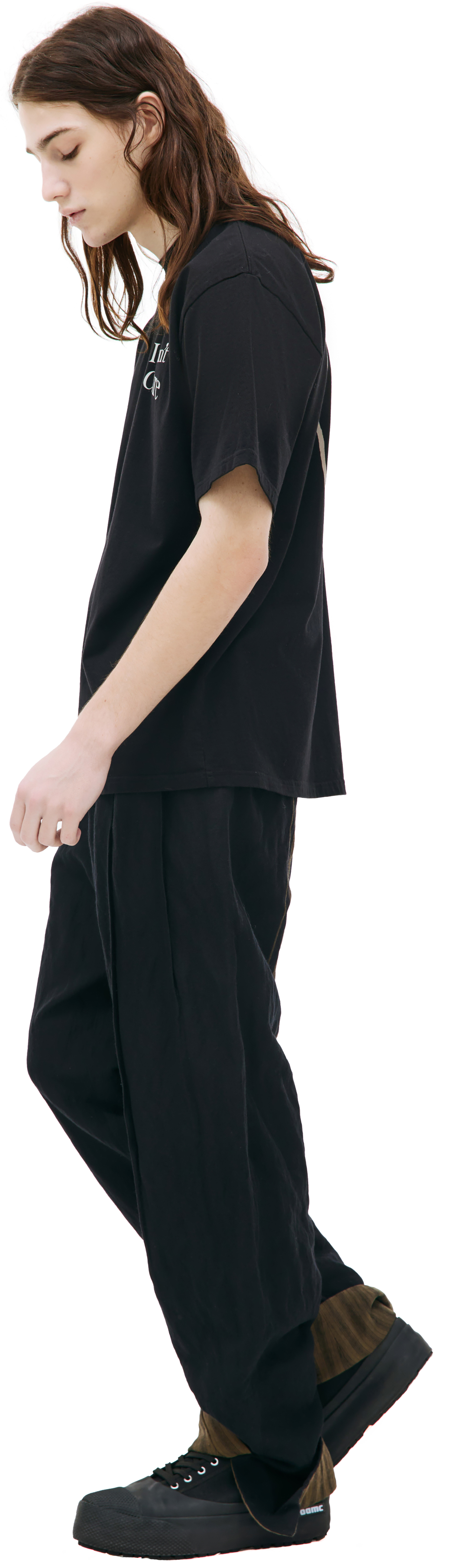 Undercover \'I don\'t care\' printed t-shirt