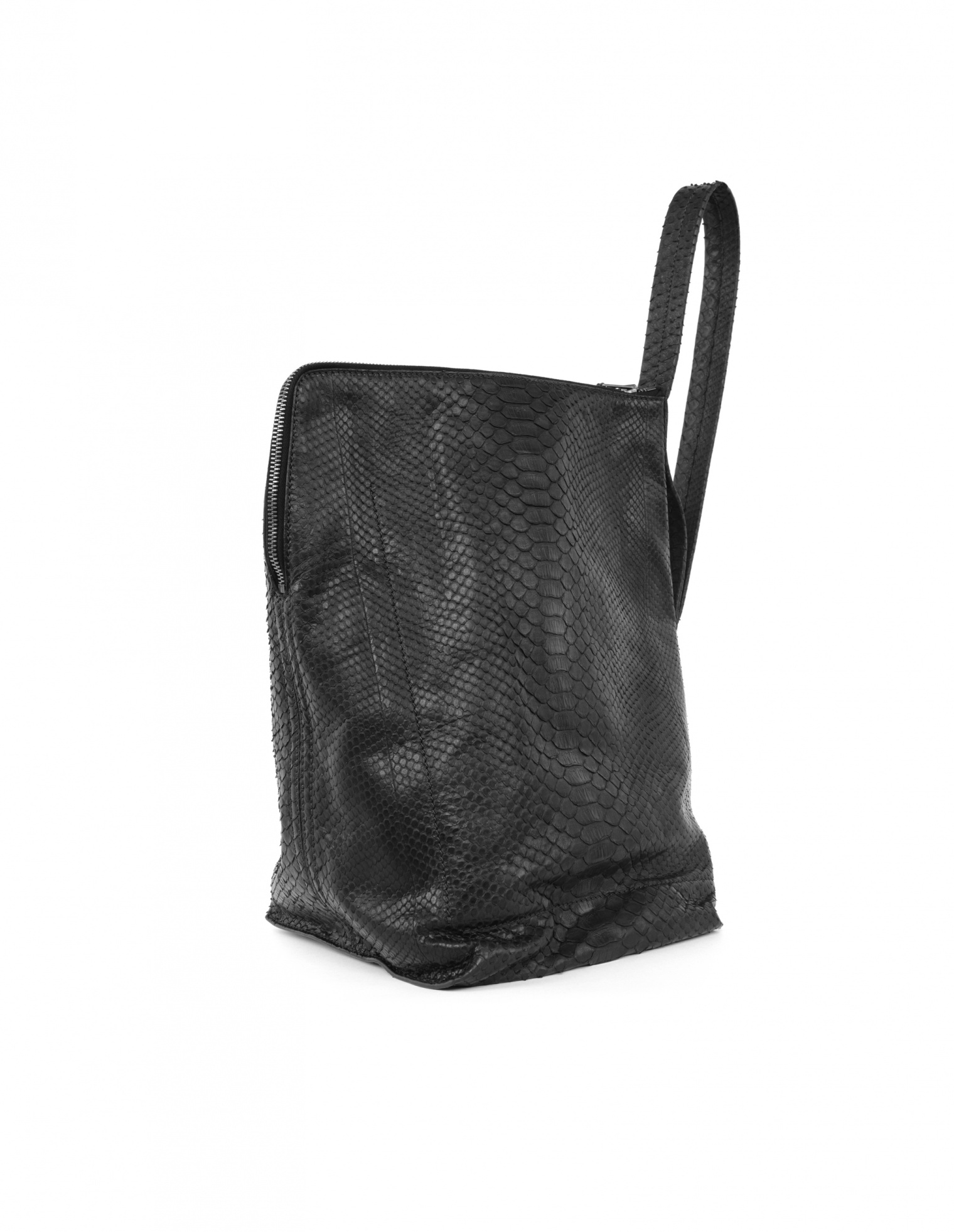 Rick Owens Python leather bag