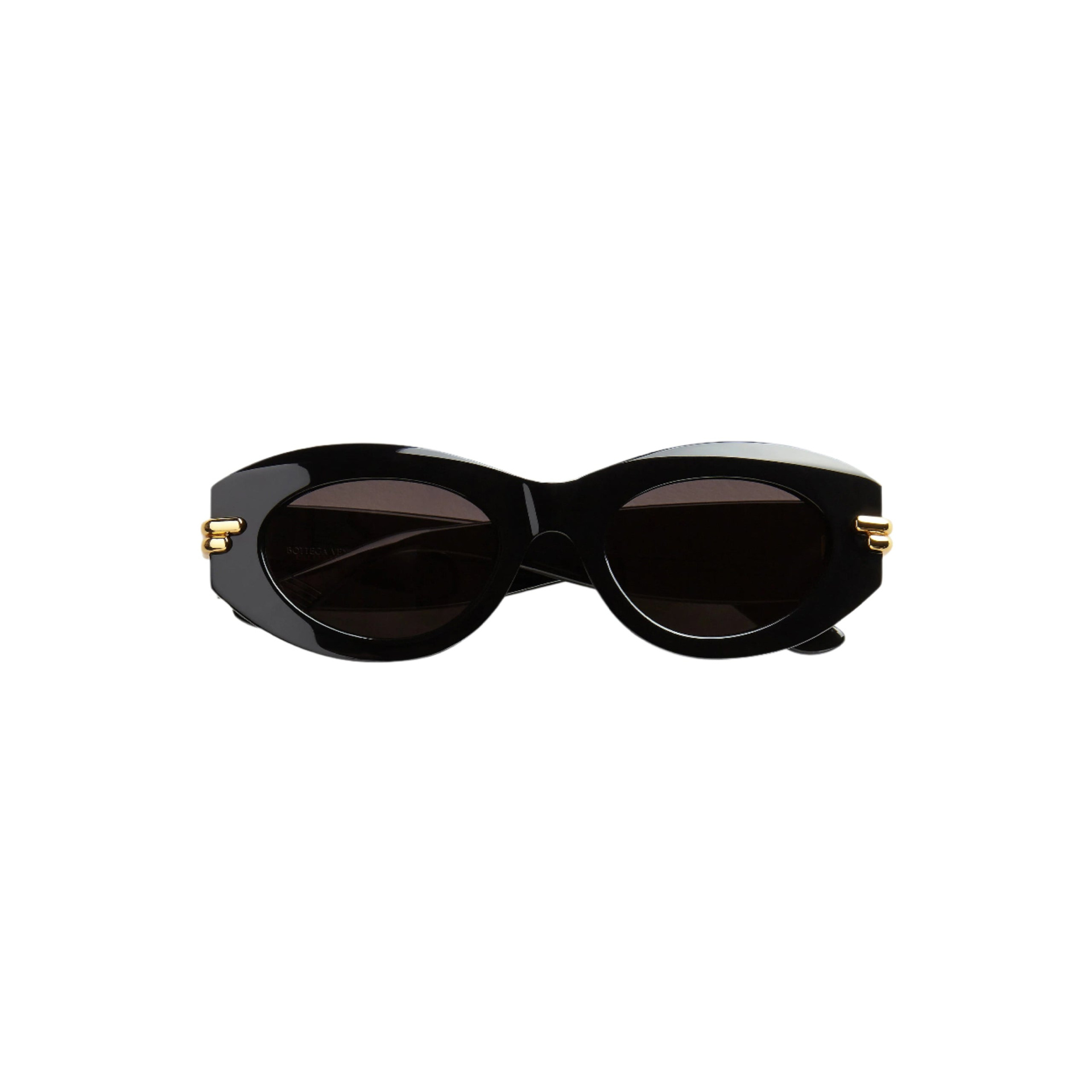 Bottega Veneta Mitre Oval Sunglasses