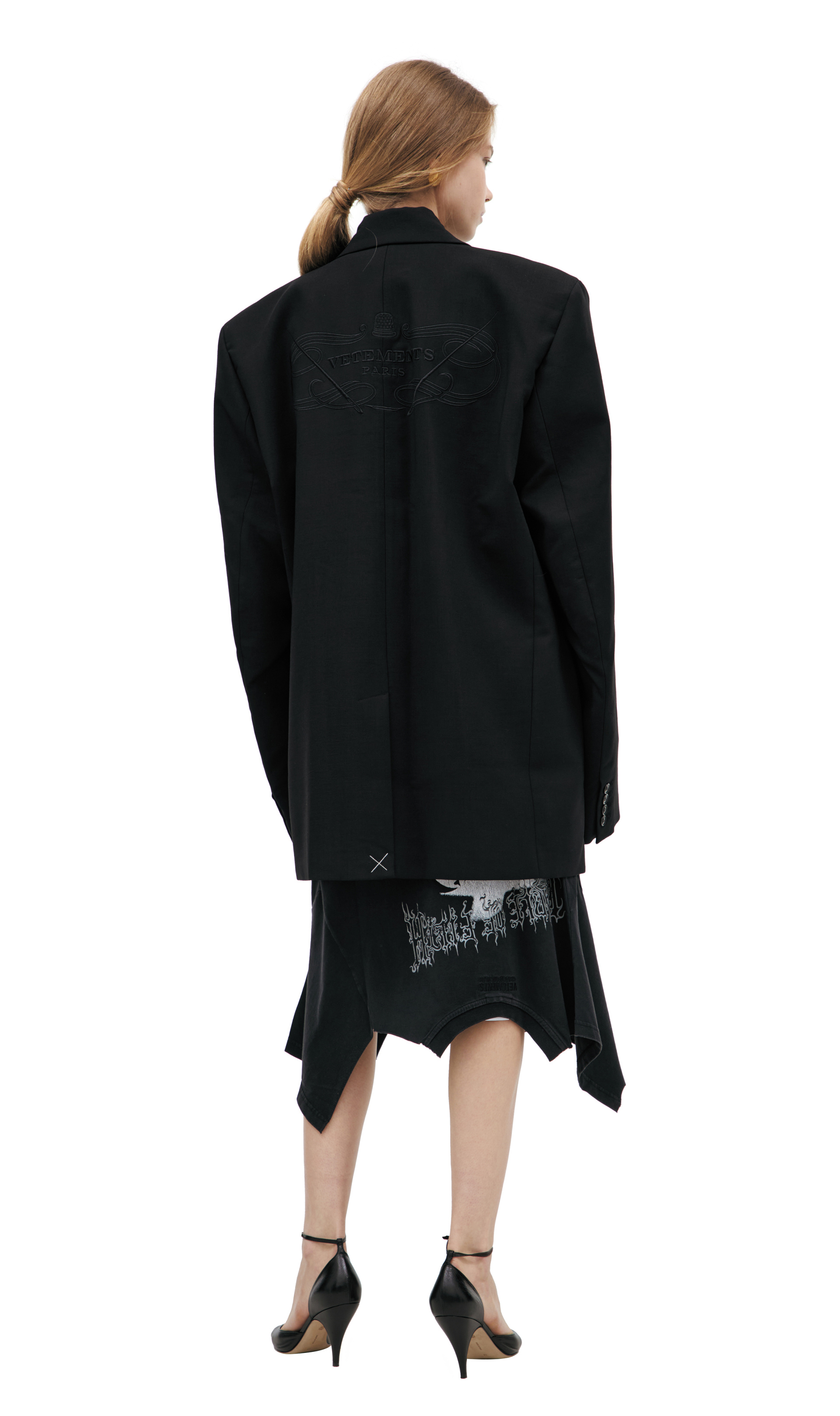 VETEMENTS Back Embroidered Jacket