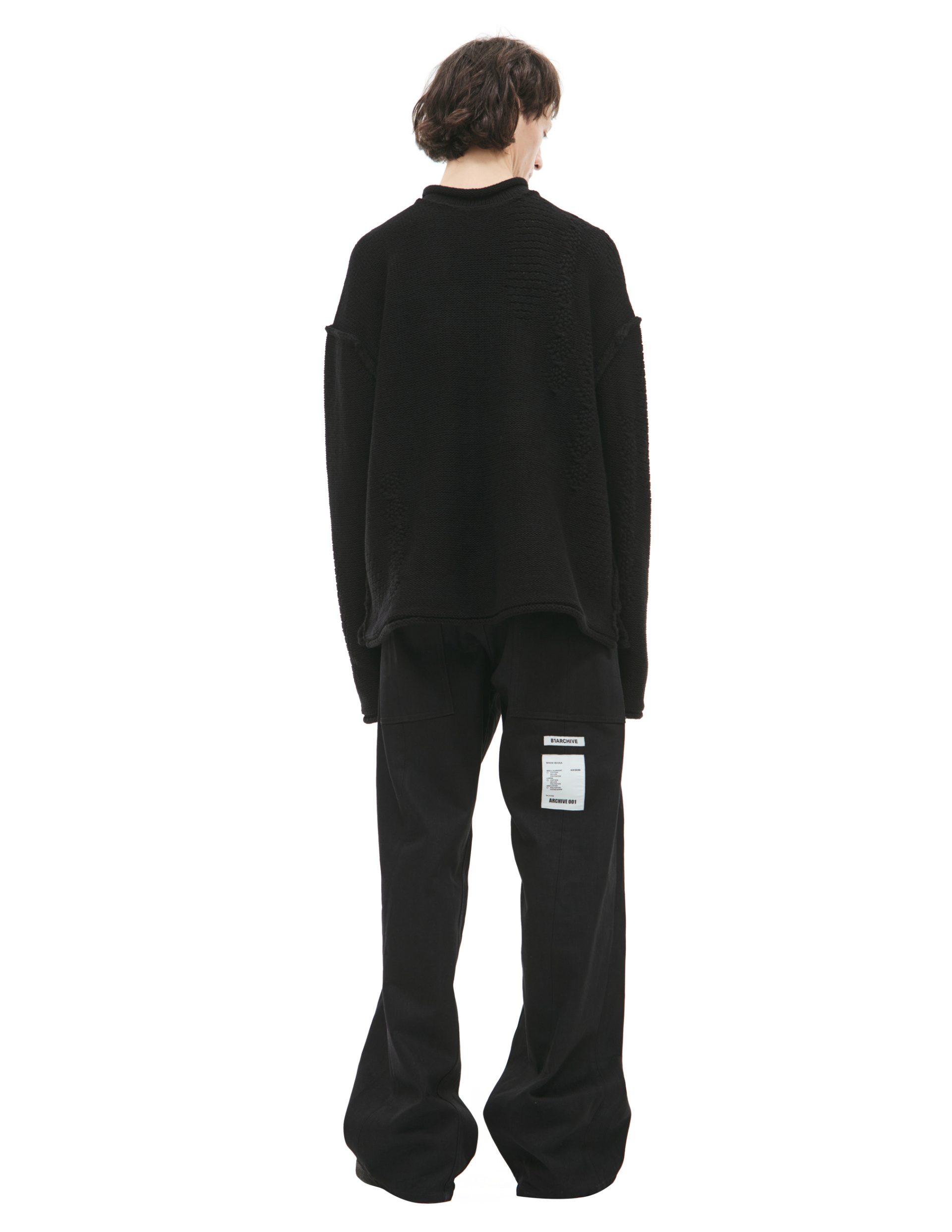 The Viridi-Anne Knitted merino wool sweater