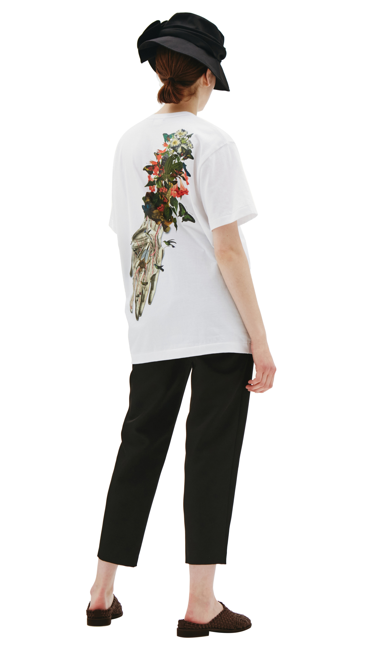 Comme des Garcons Homme plus Featuring botanical print T-shirt