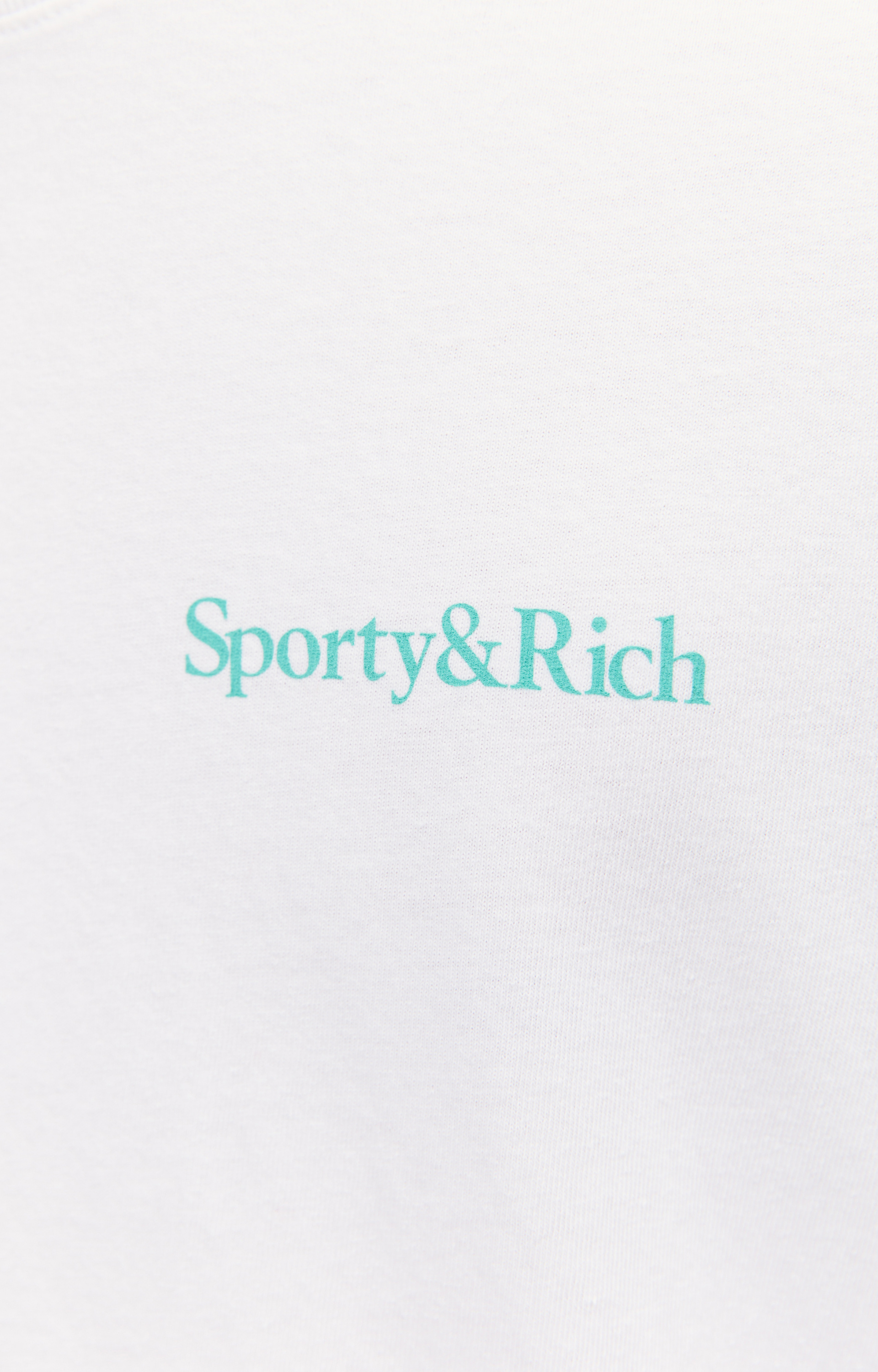 SPORTY & RICH \'Eat more veggies\' printed t-shirt