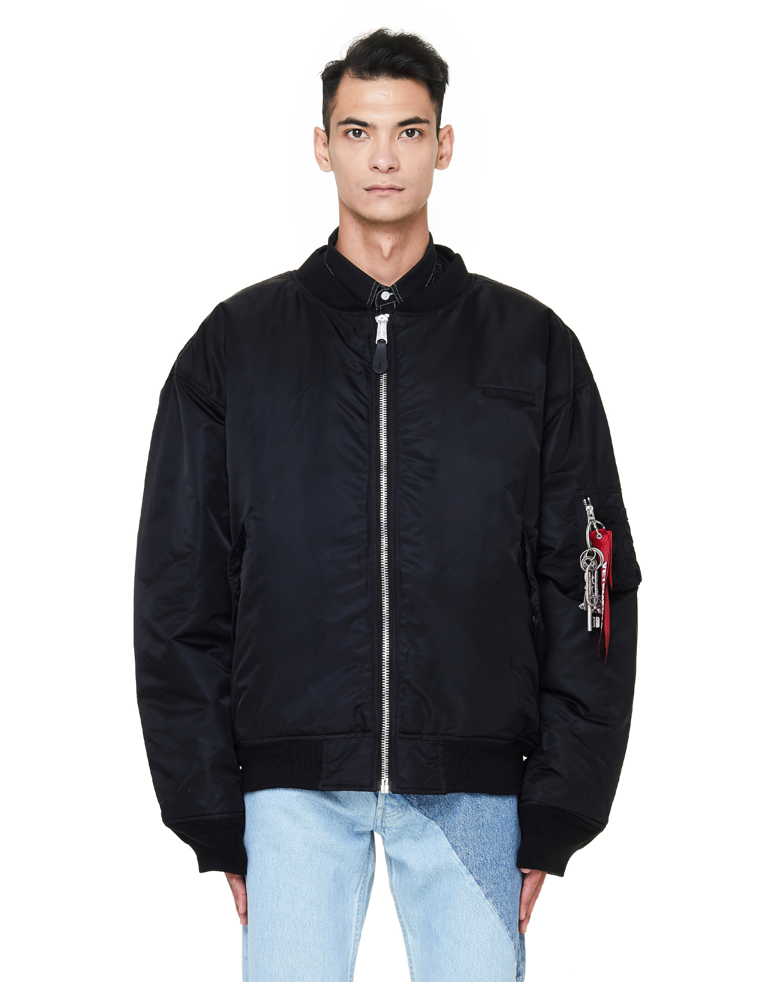 VETEMENTS Alpha Industries Oversized Bomber Jacket