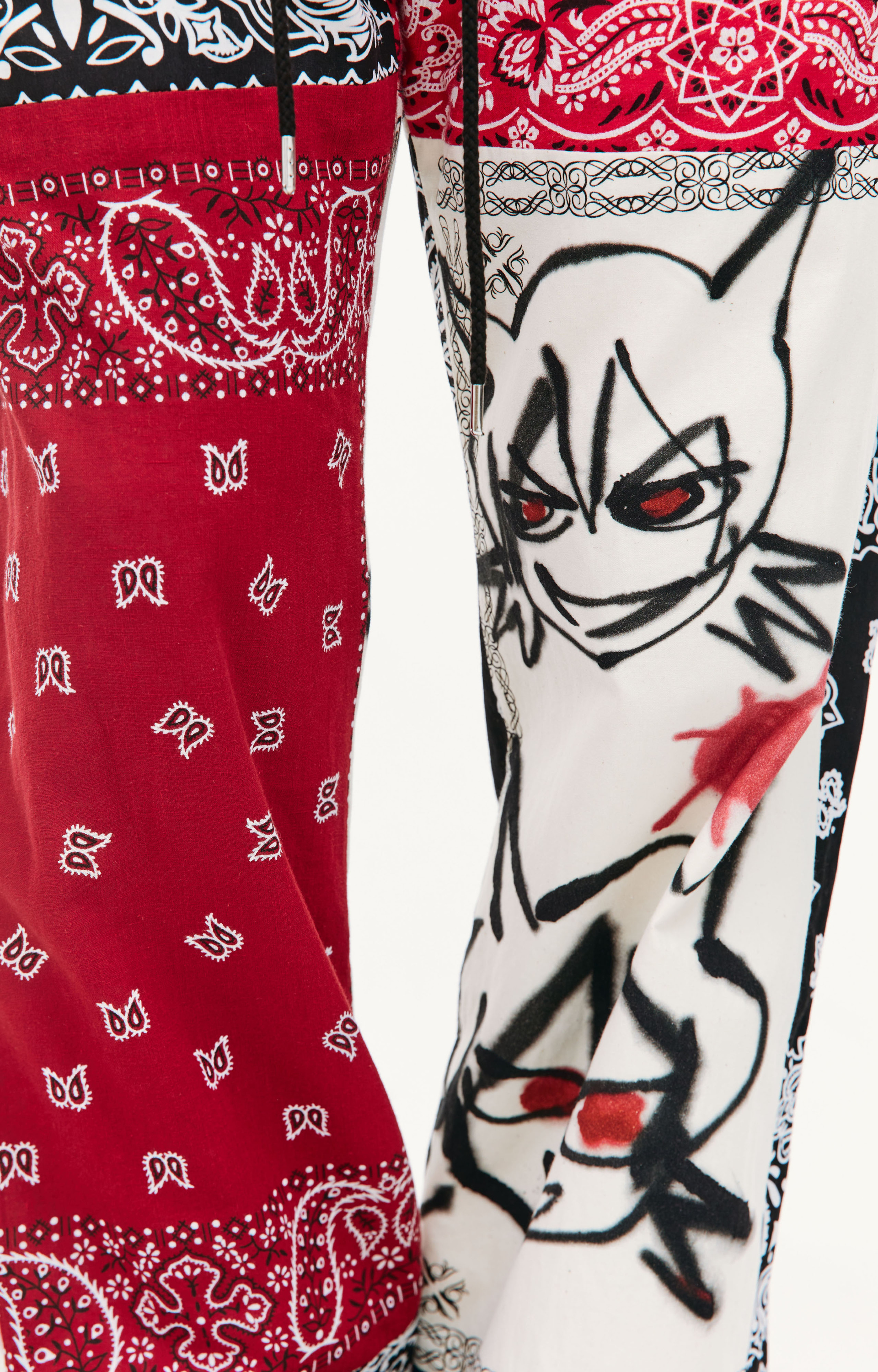 Children of the discordance Bandanas patch trousers