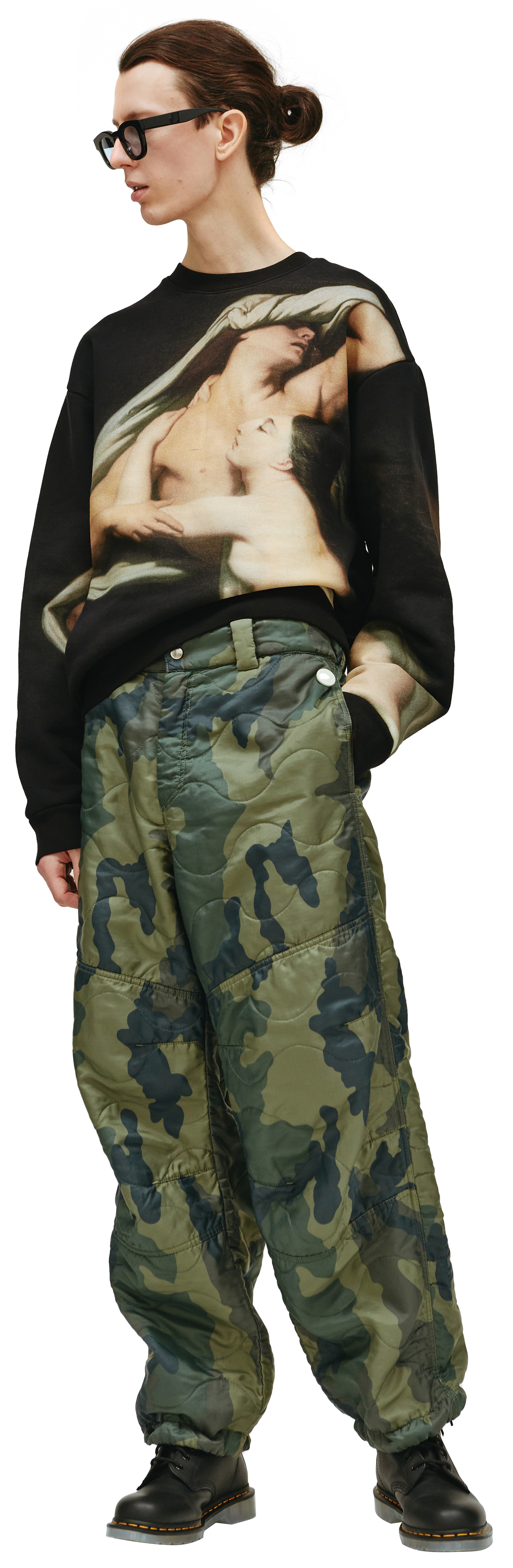 OAMC Re:Work quilted trousers