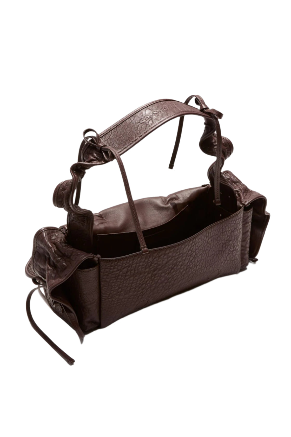 Acne Studios Multipocket Grained Leather Bag