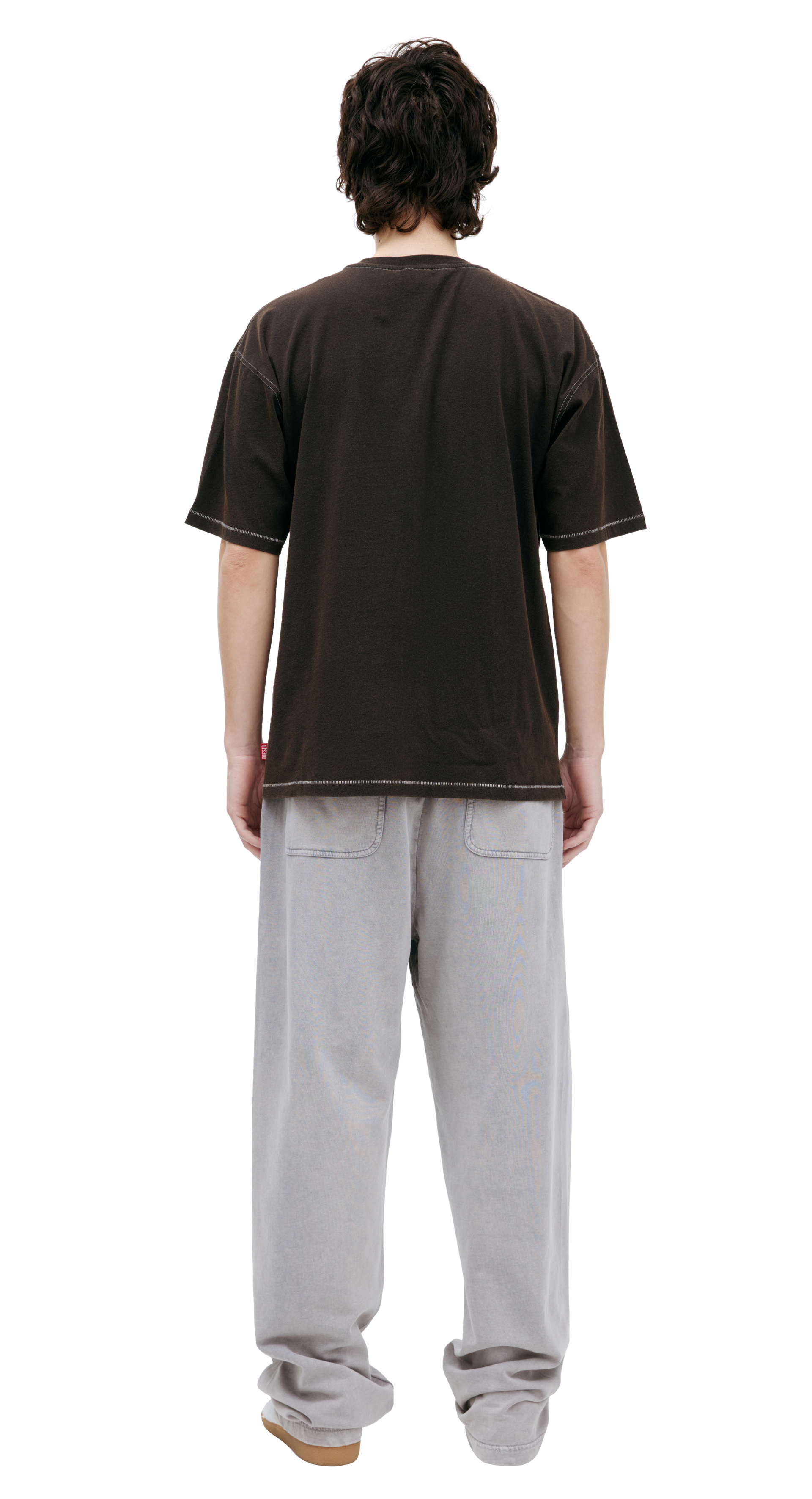 Diesel Brown print T-shirt