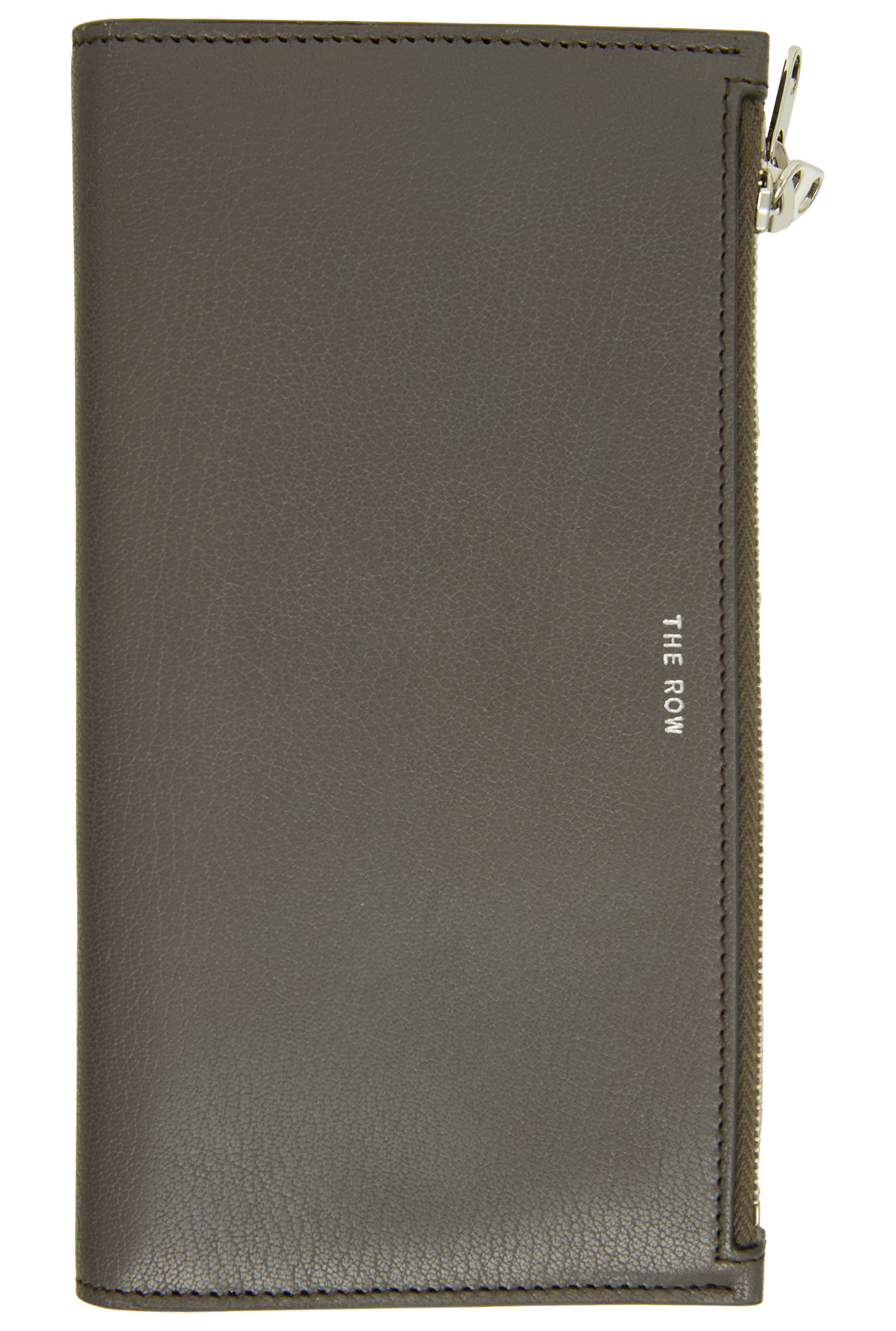 The Row Zippered leather wallet