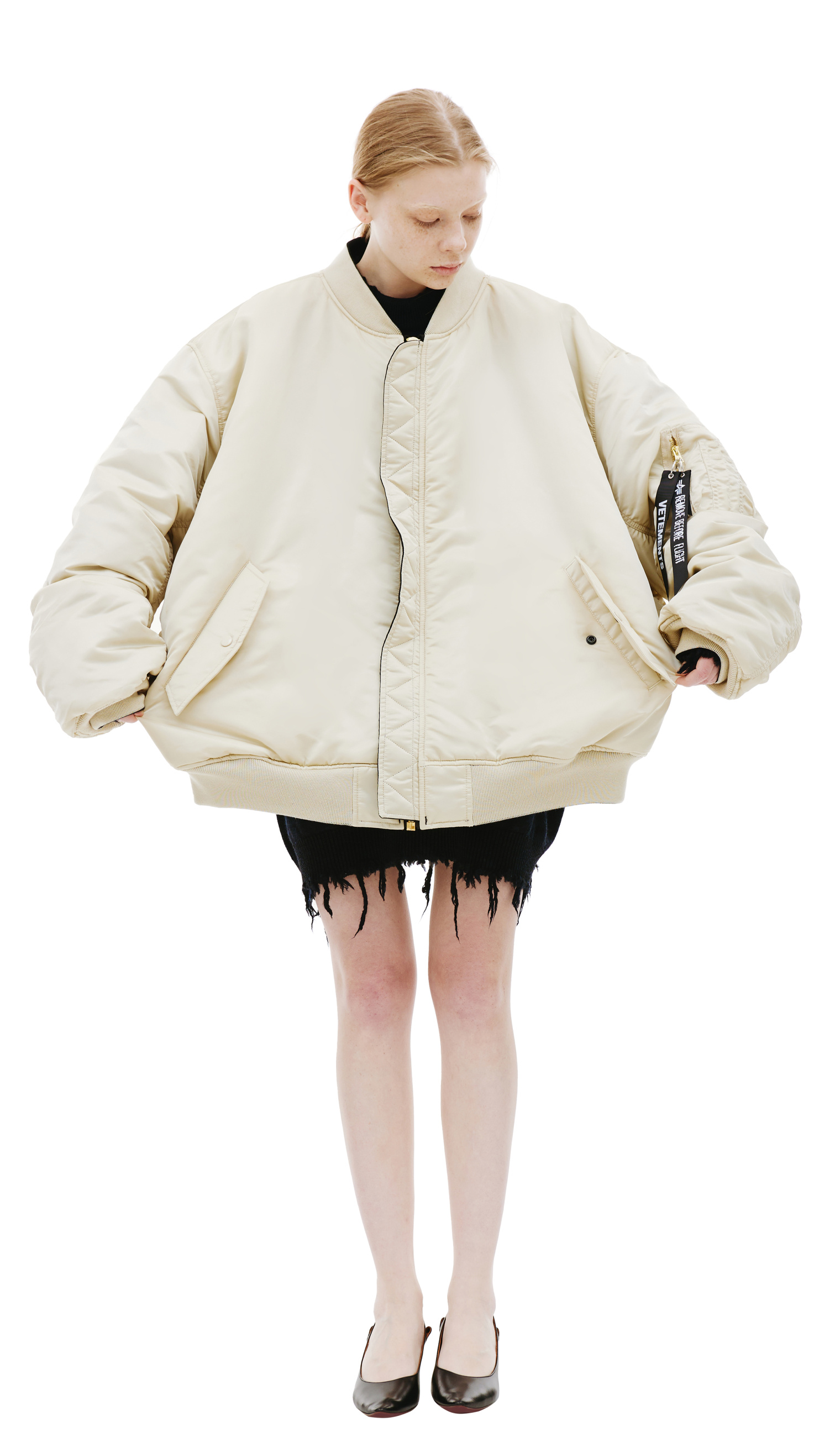 VETEMENTS х Alpha Industries double reversible bomber jacket