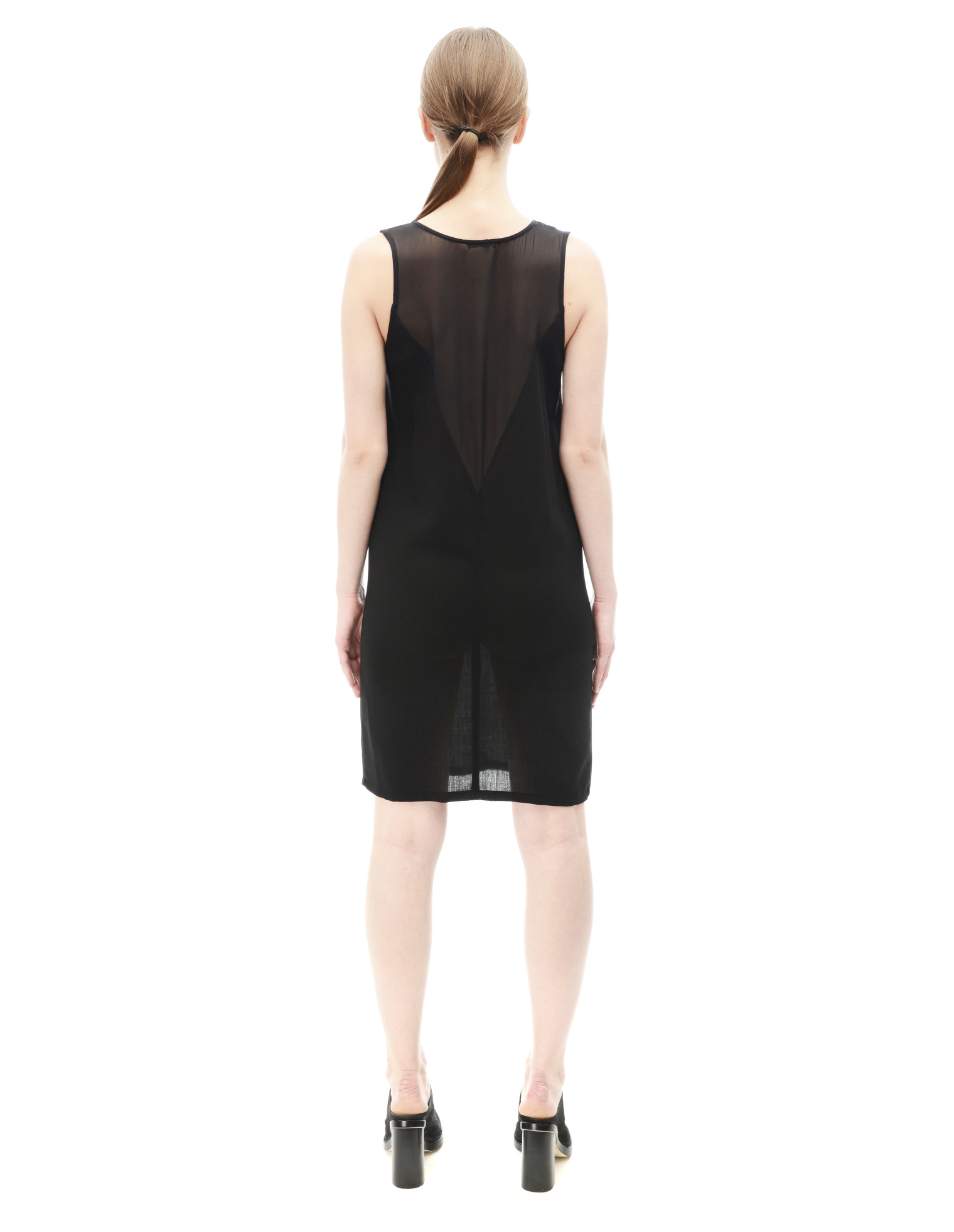 Ann Demeulemeester V-neck Wool Dress