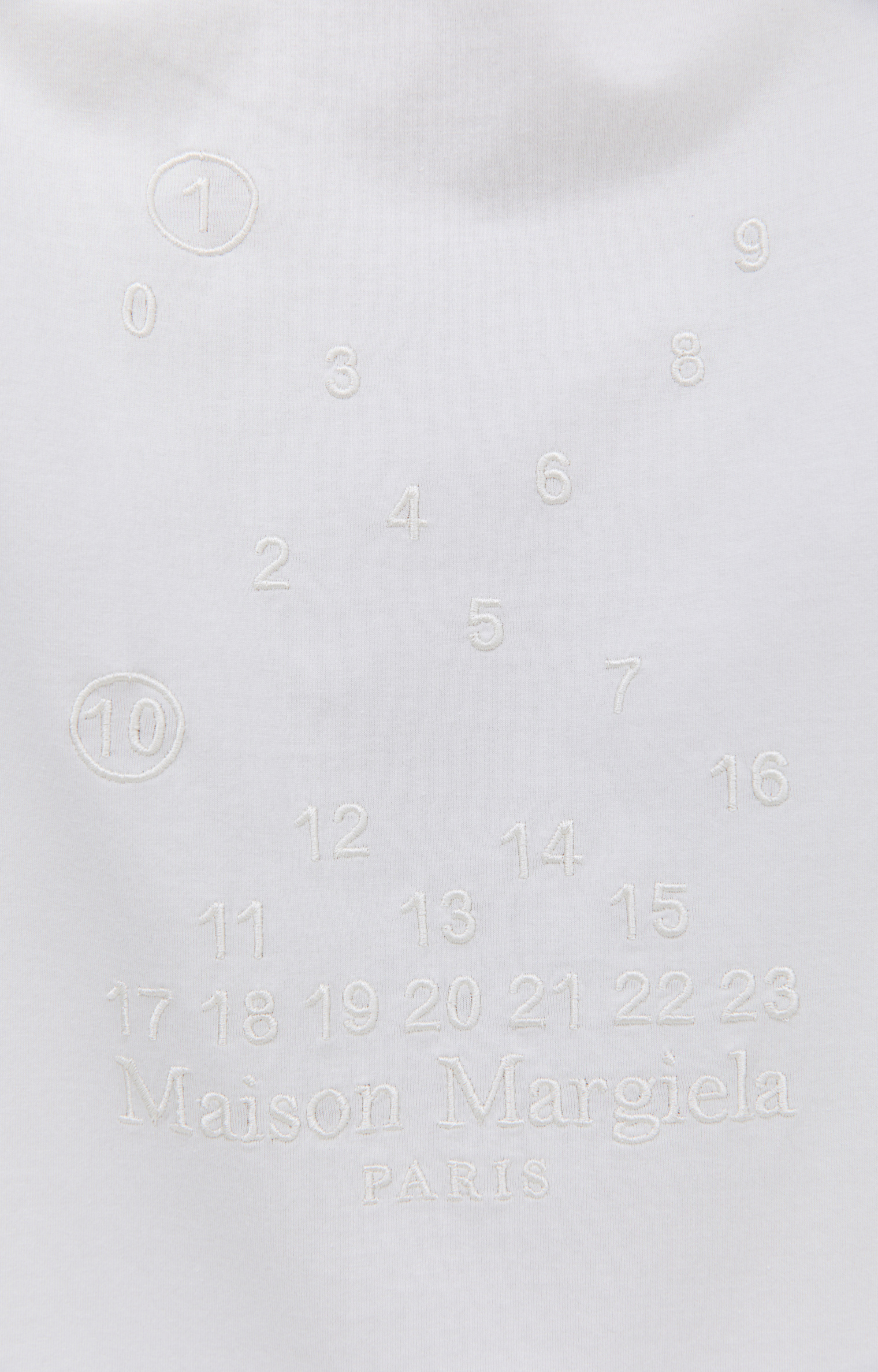 Maison Margiela Logo embroidered t-shirt