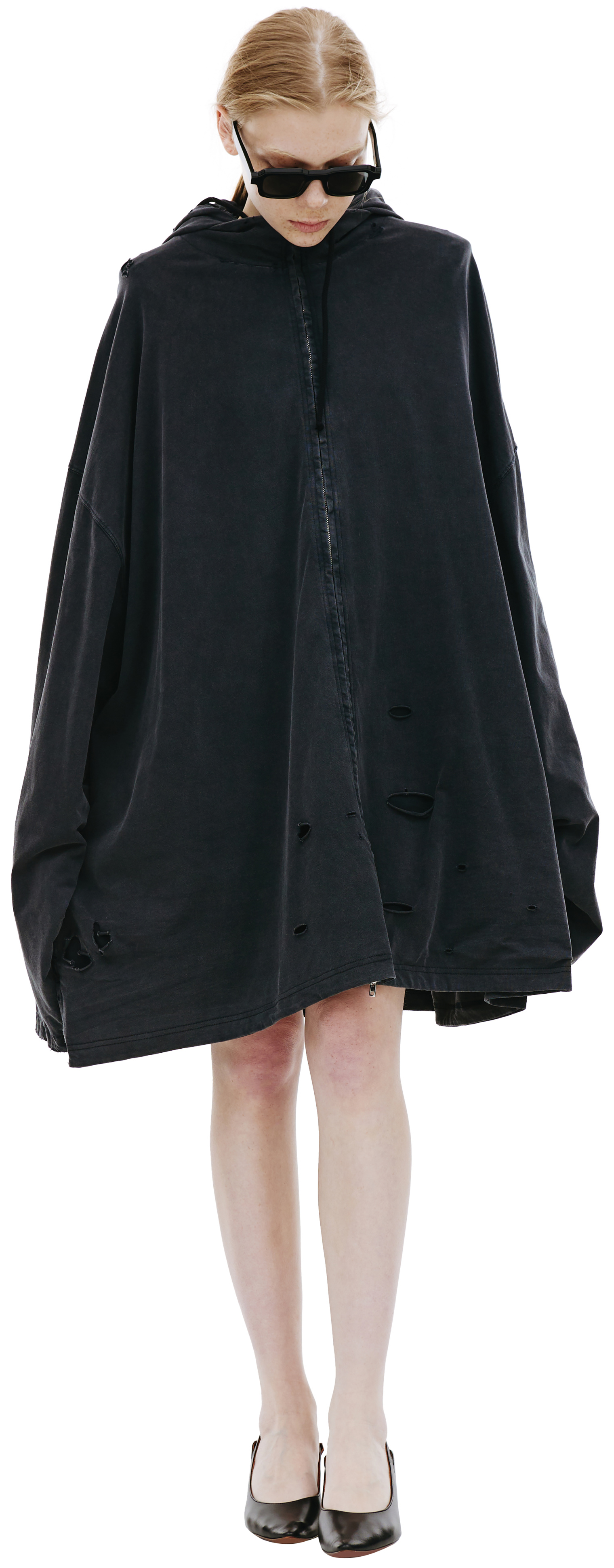 VETEMENTS Zip up oversized hoodie