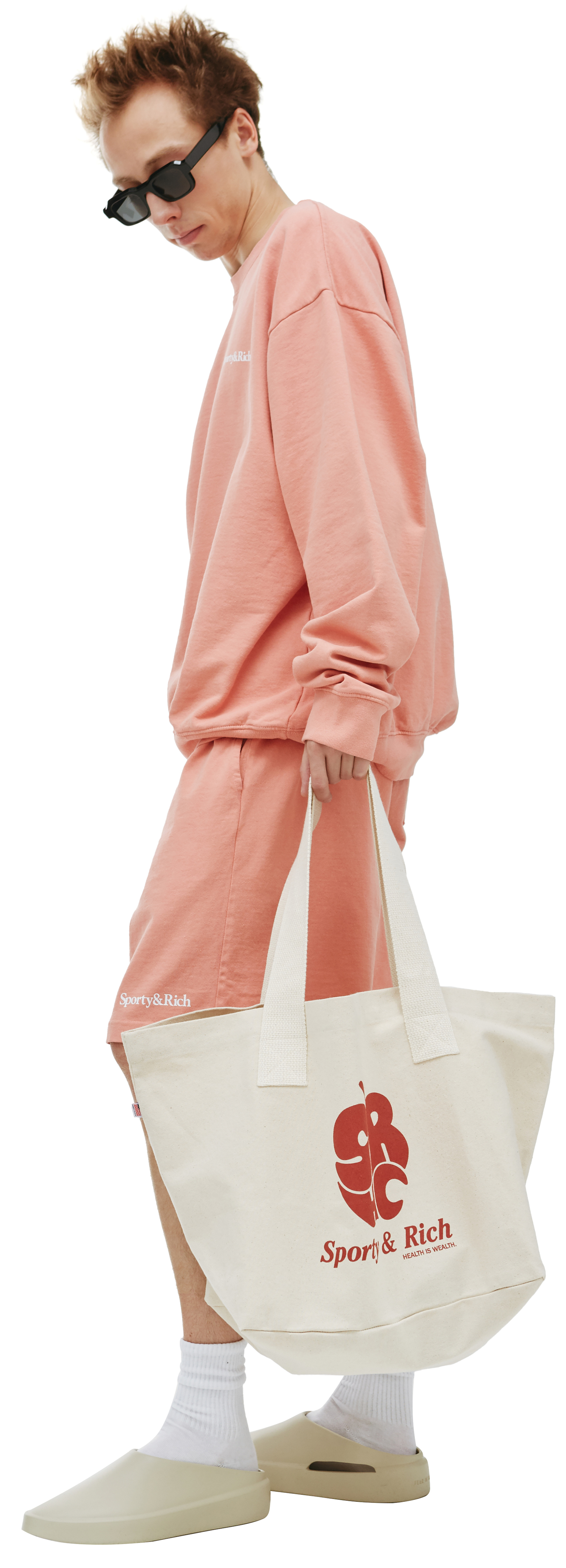 SPORTY & RICH New health sweatshirt
