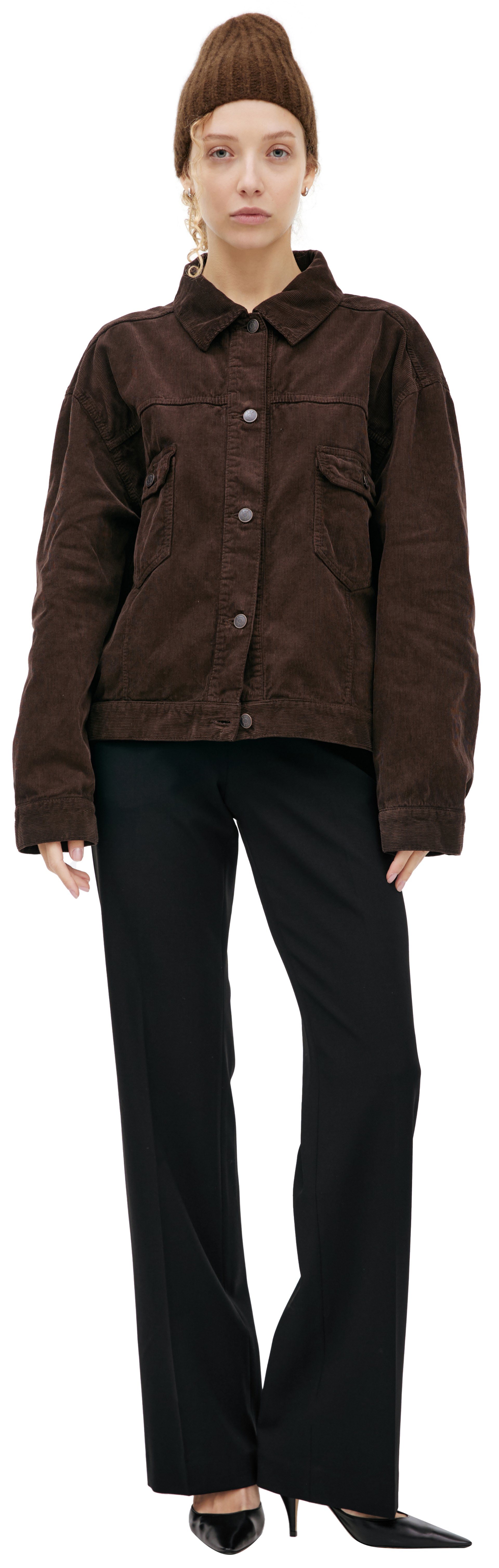 The Row Corduroy buttoned jacket