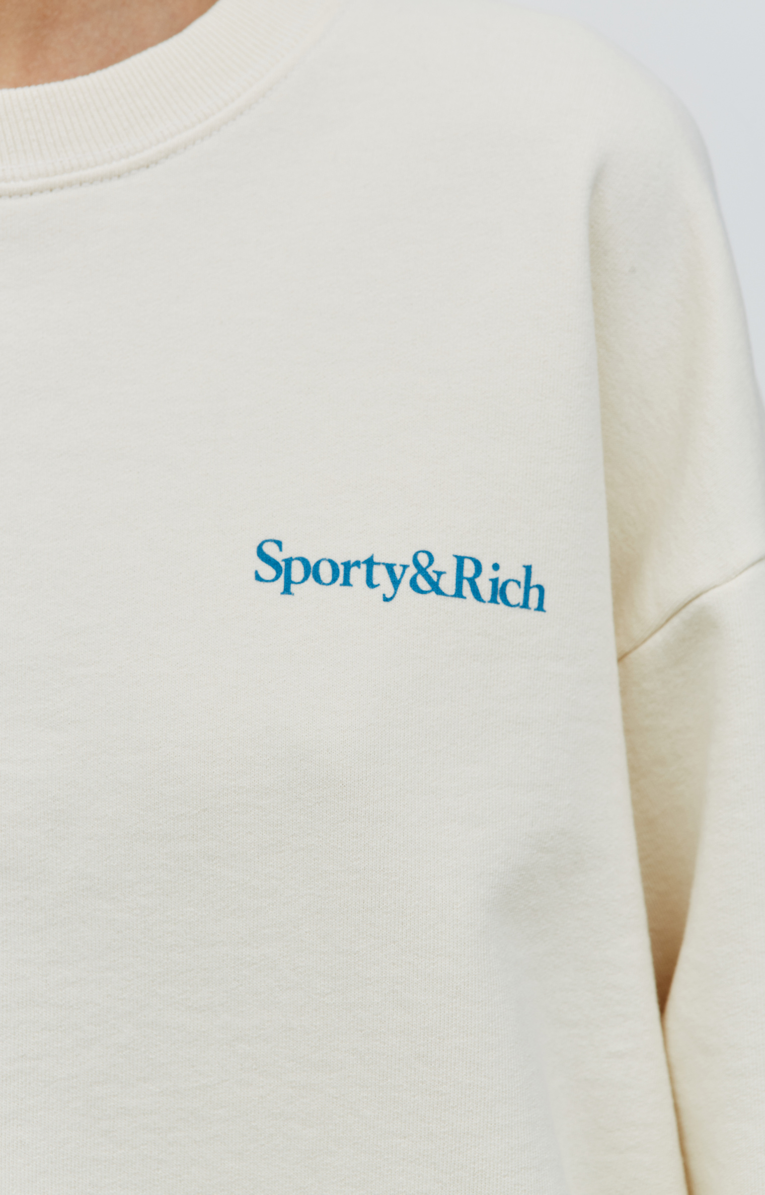 SPORTY & RICH New Health Sweatshirt