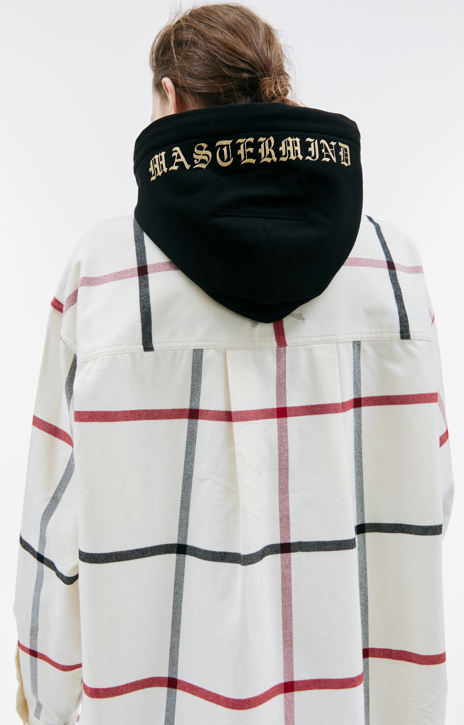 Mastermind WORLD Cotton hooded shirt